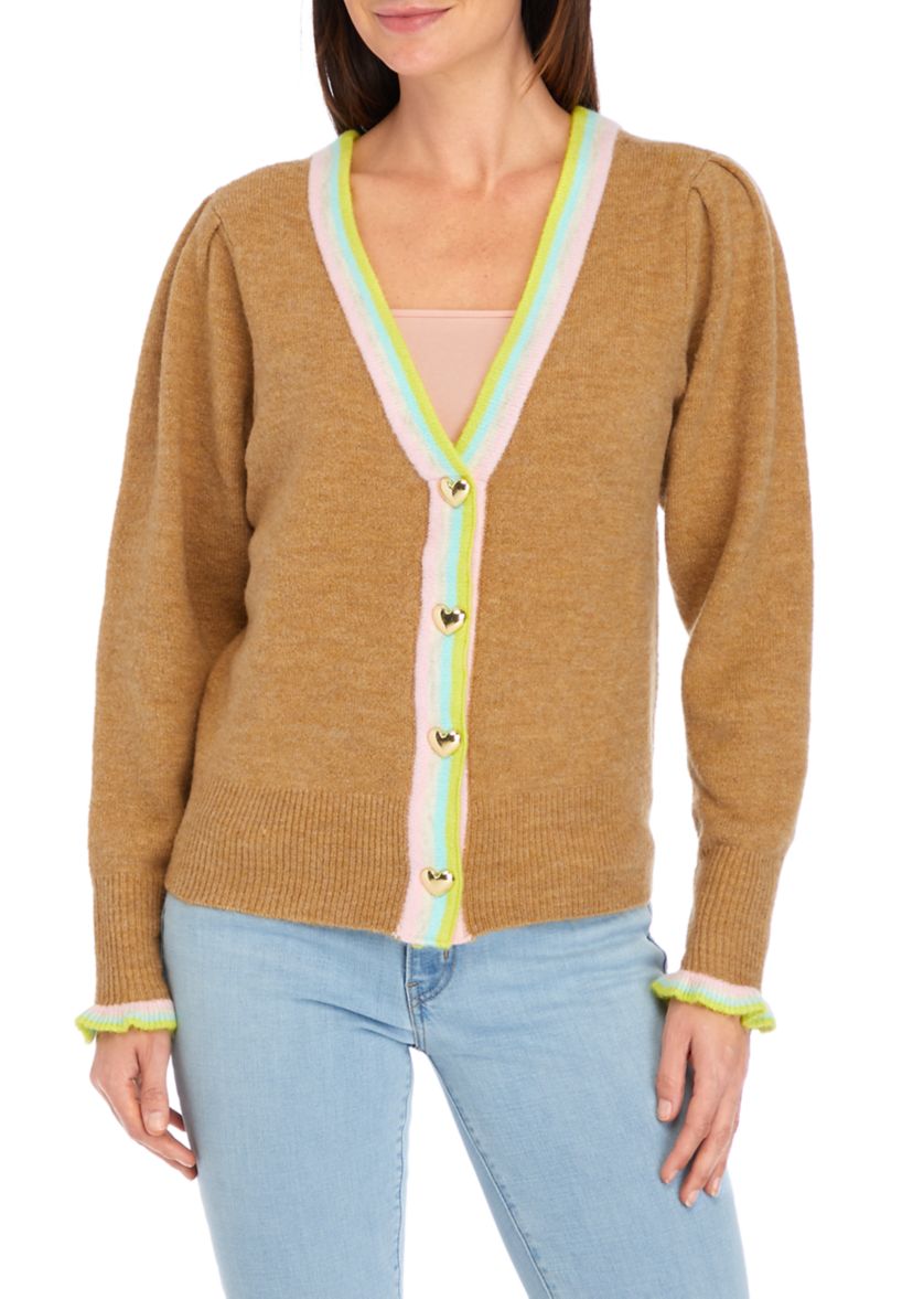 Womens Cropped Cardigan