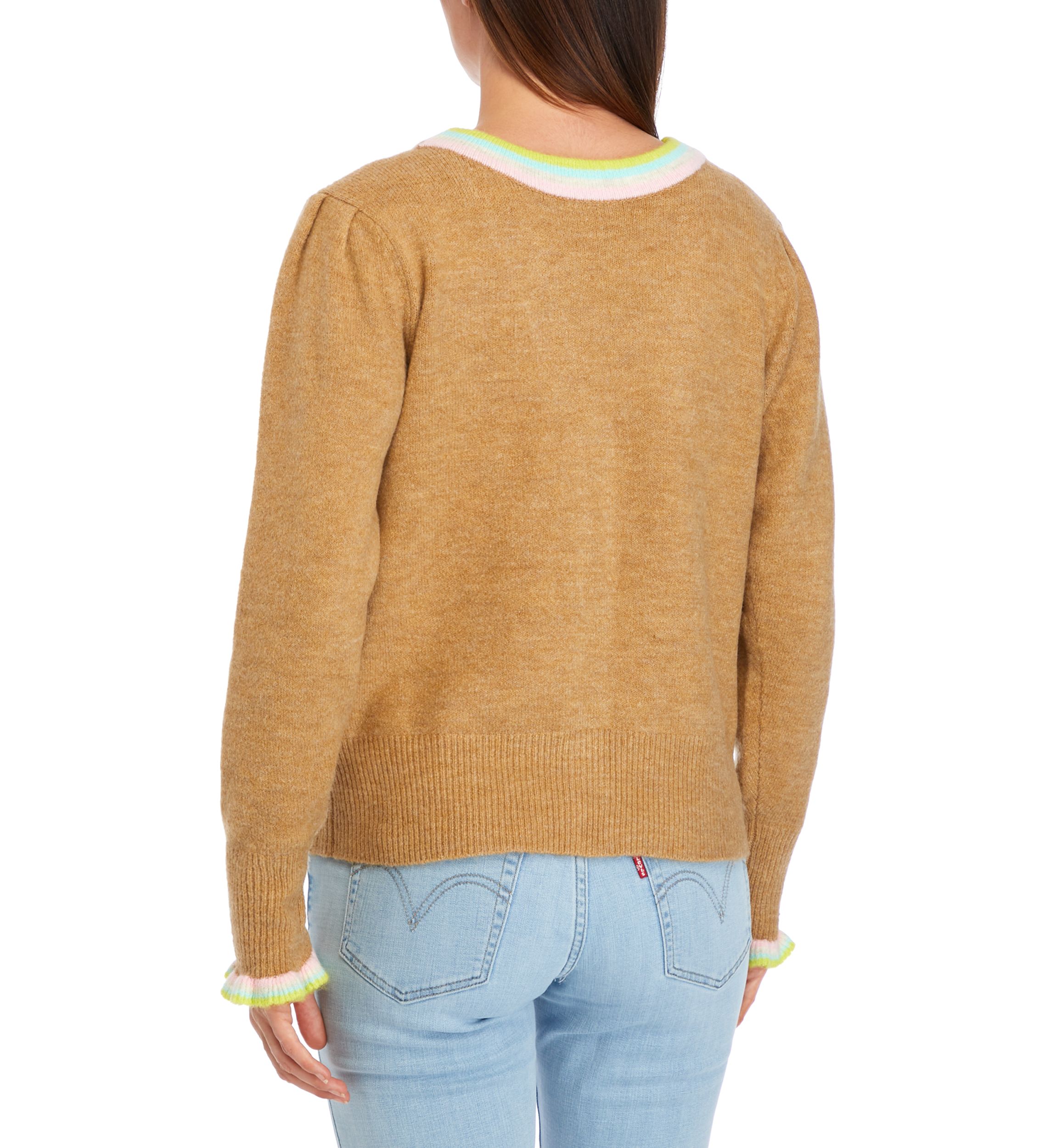 Womens Cropped Cardigan