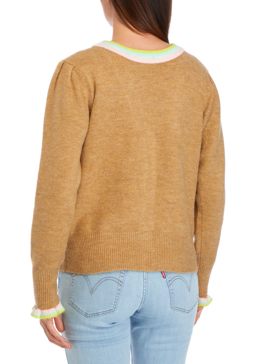 Womens Cropped Cardigan
