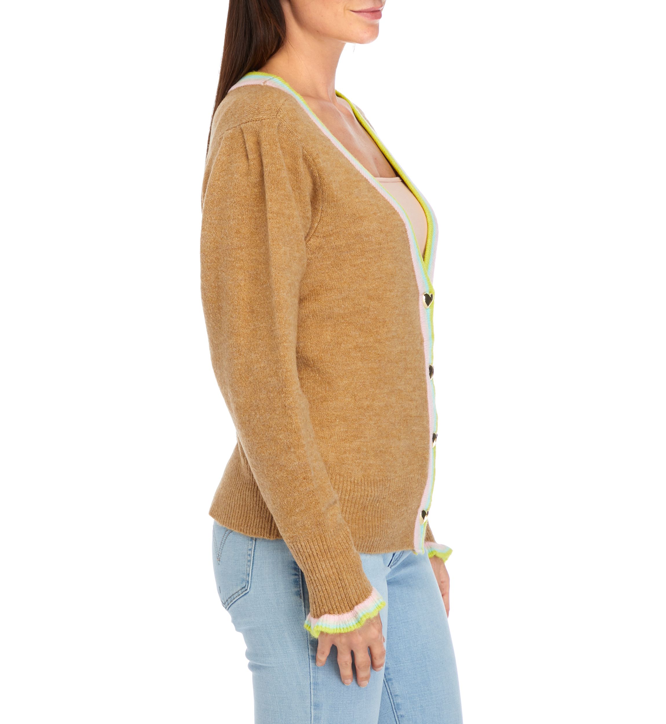 Womens Cropped Cardigan