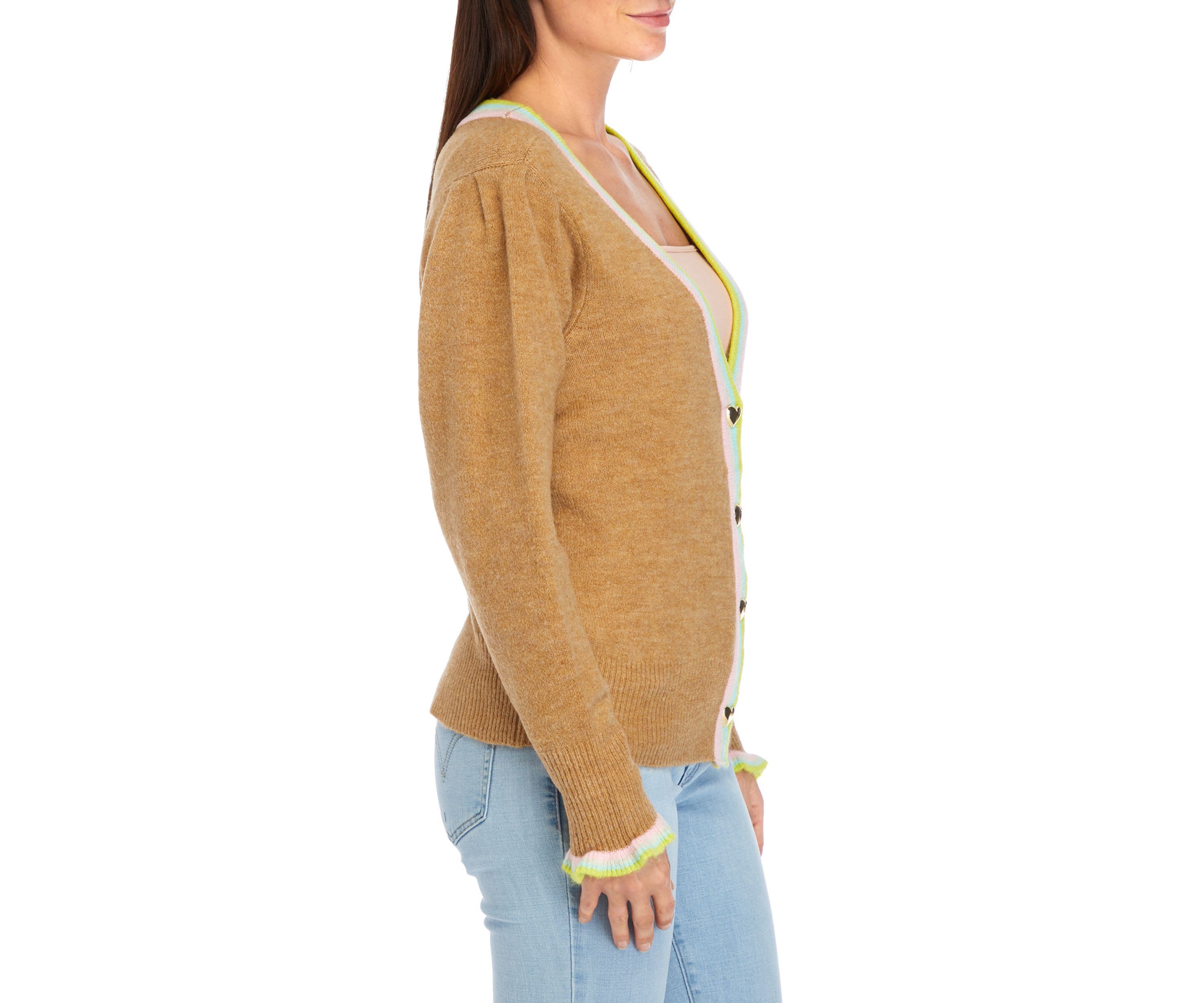 Womens Cropped Cardigan