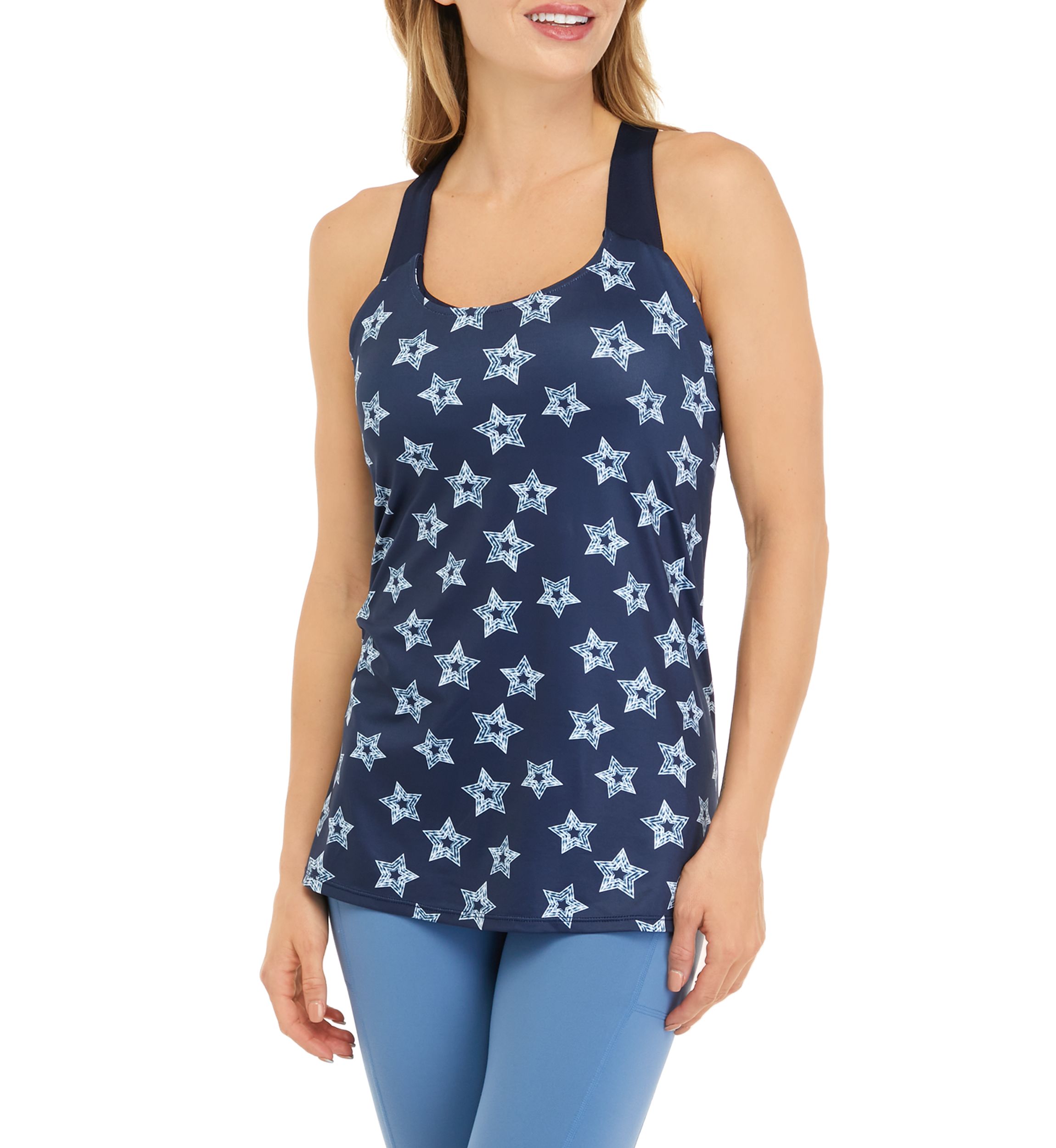 Womens Strappy Back Bra Tank 