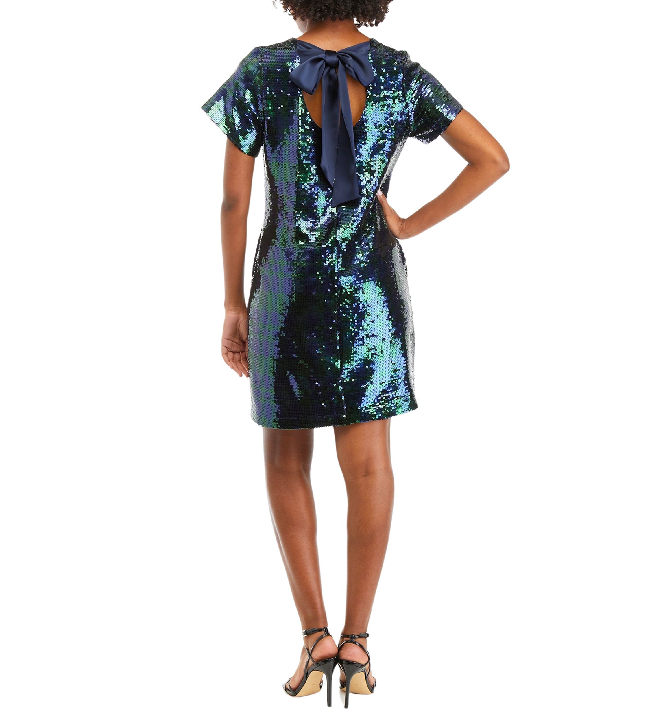 slim fit dress slacks Mint To Be Sequin Dress main image 0