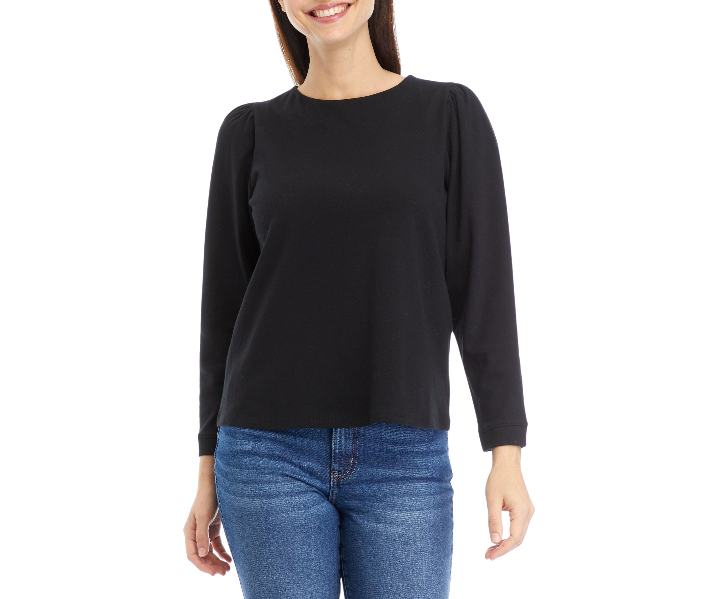 Womens Bow Back Knit Top