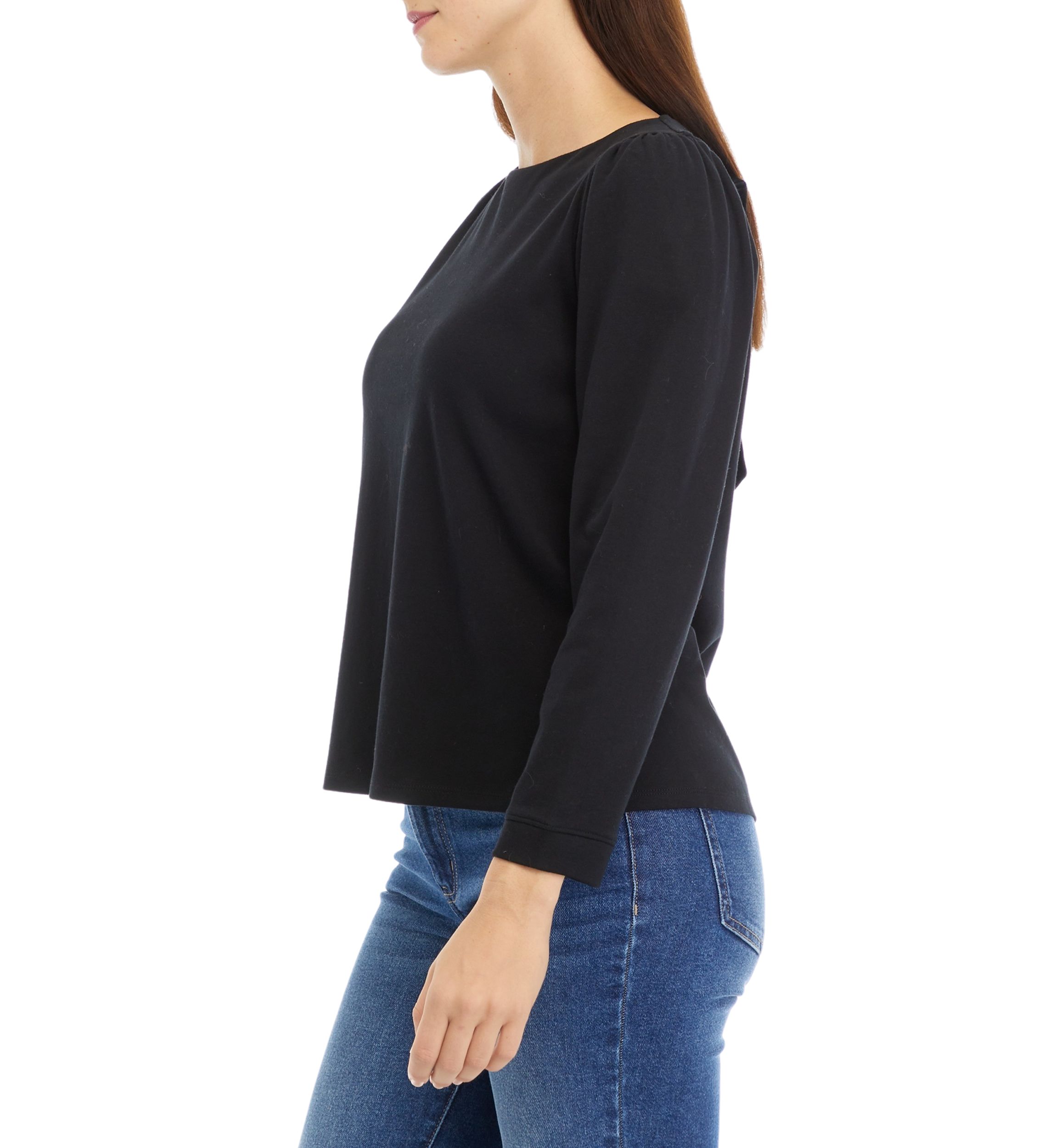 Womens Bow Back Knit Top