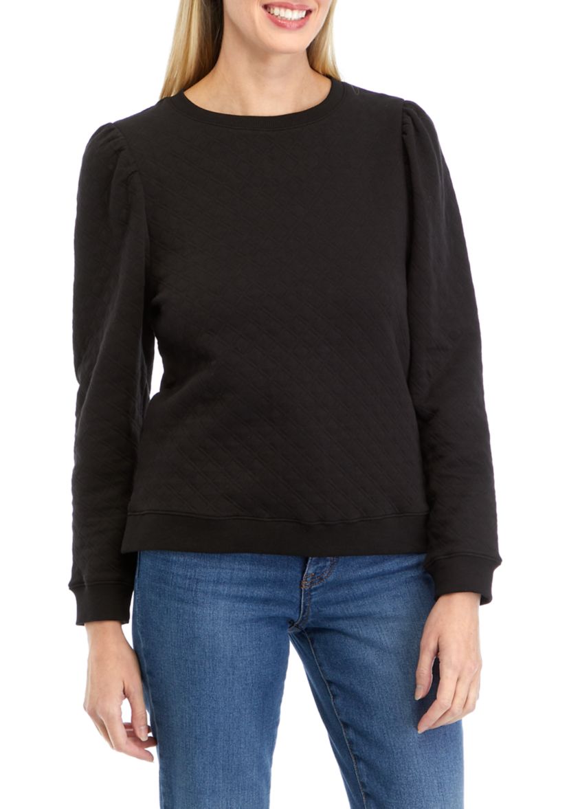 Womens Solid Sweatshirt
