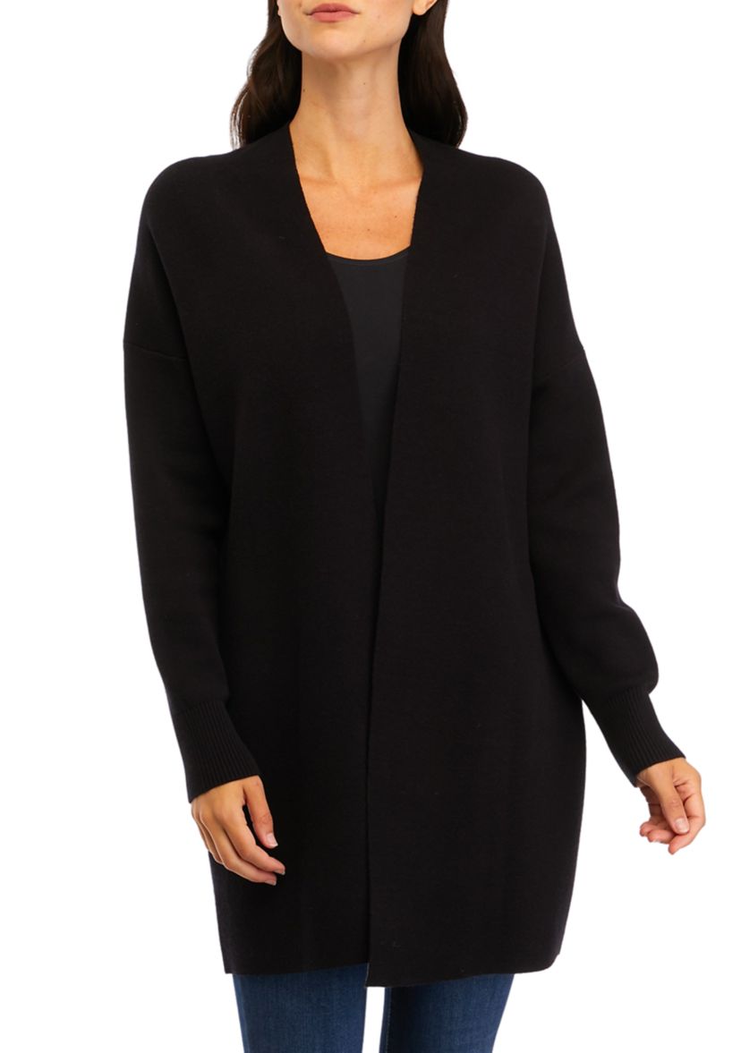 Womens Long Sleeve Open Front Cardigan