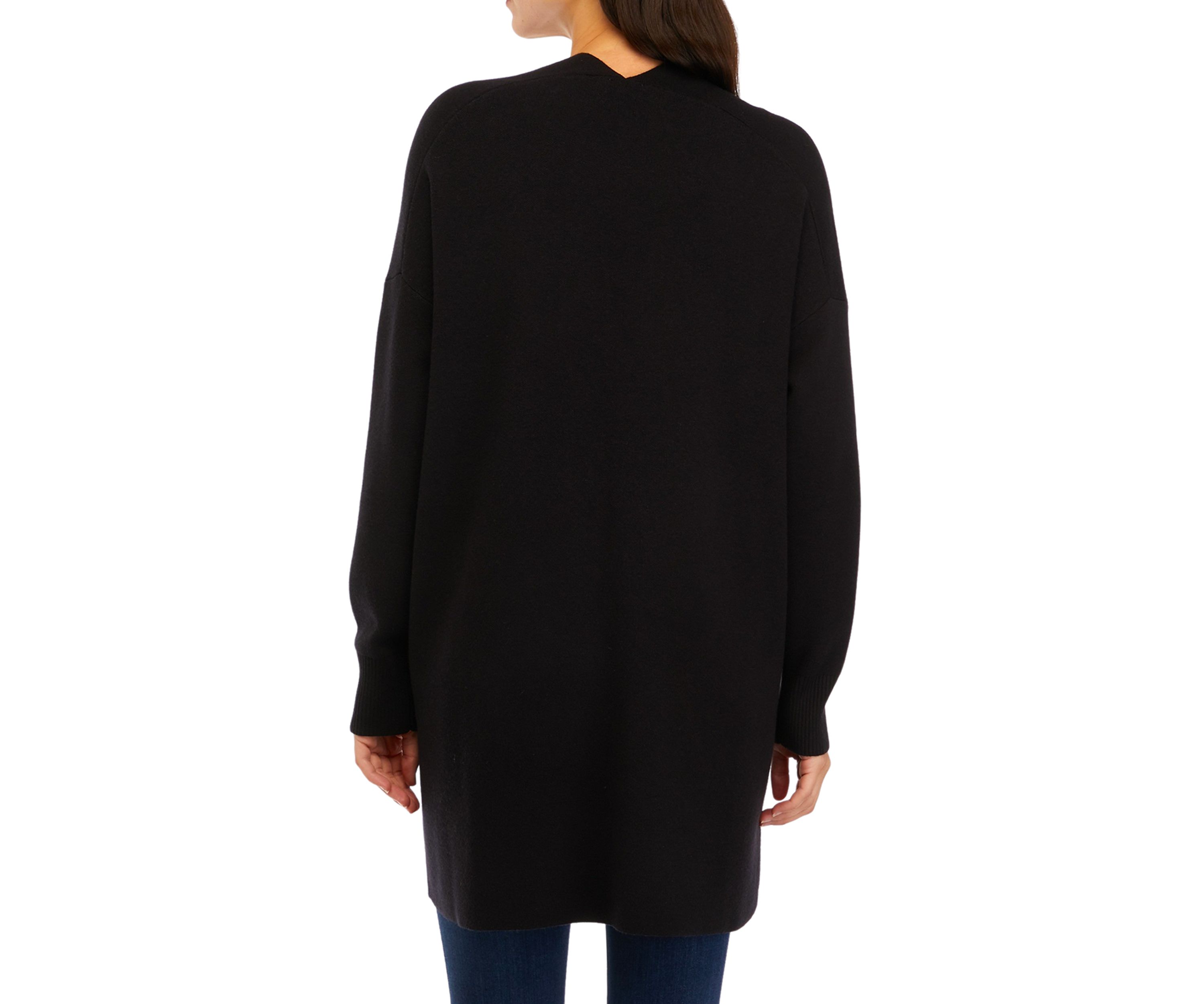 Womens Long Sleeve Open Front Cardigan