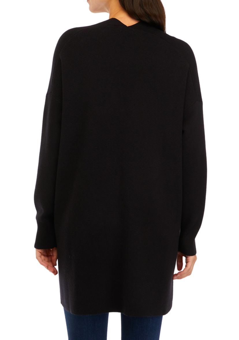 Womens Long Sleeve Open Front Cardigan