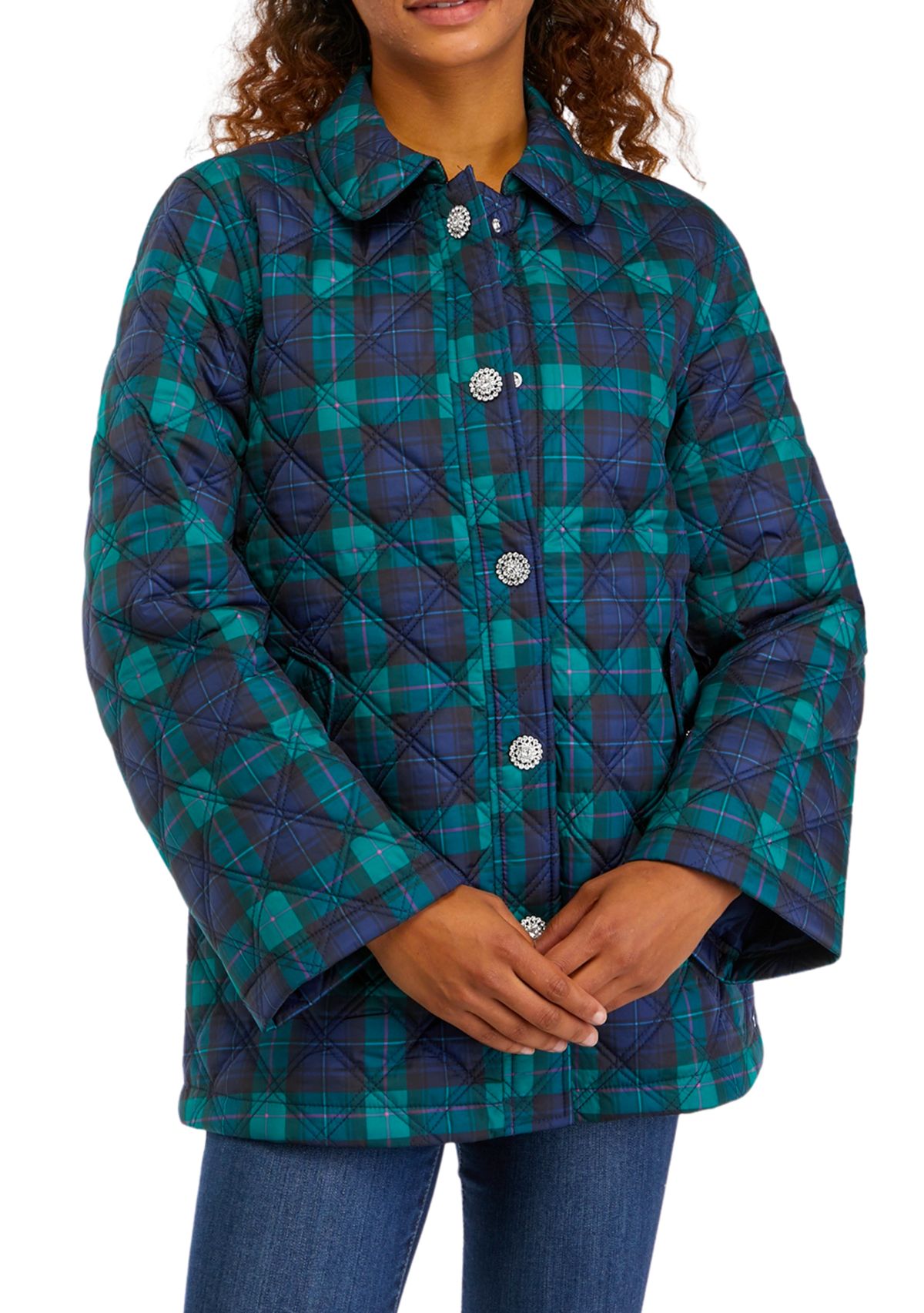 Womens Quilted Topper Jacket