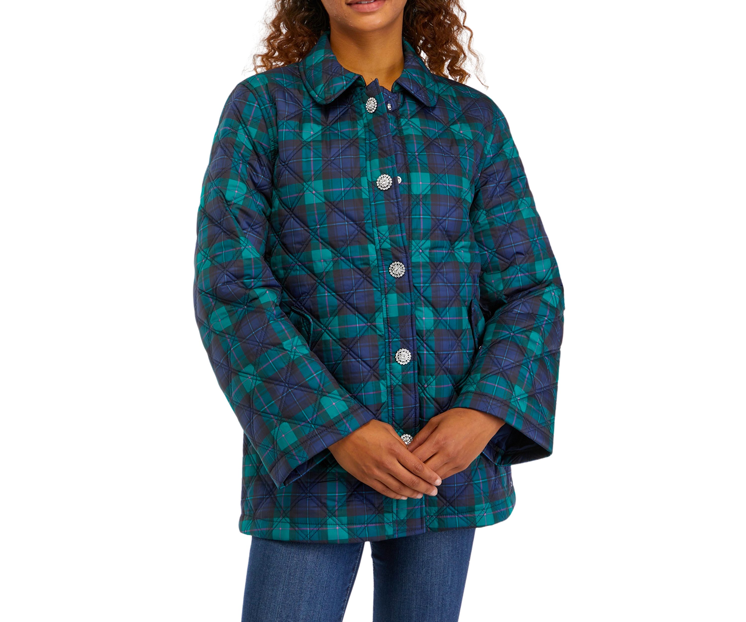 Womens Quilted Topper Jacket