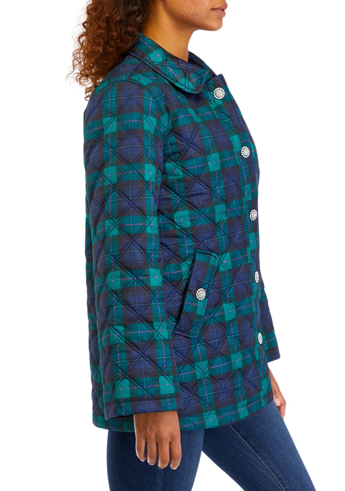 Womens Quilted Topper Jacket
