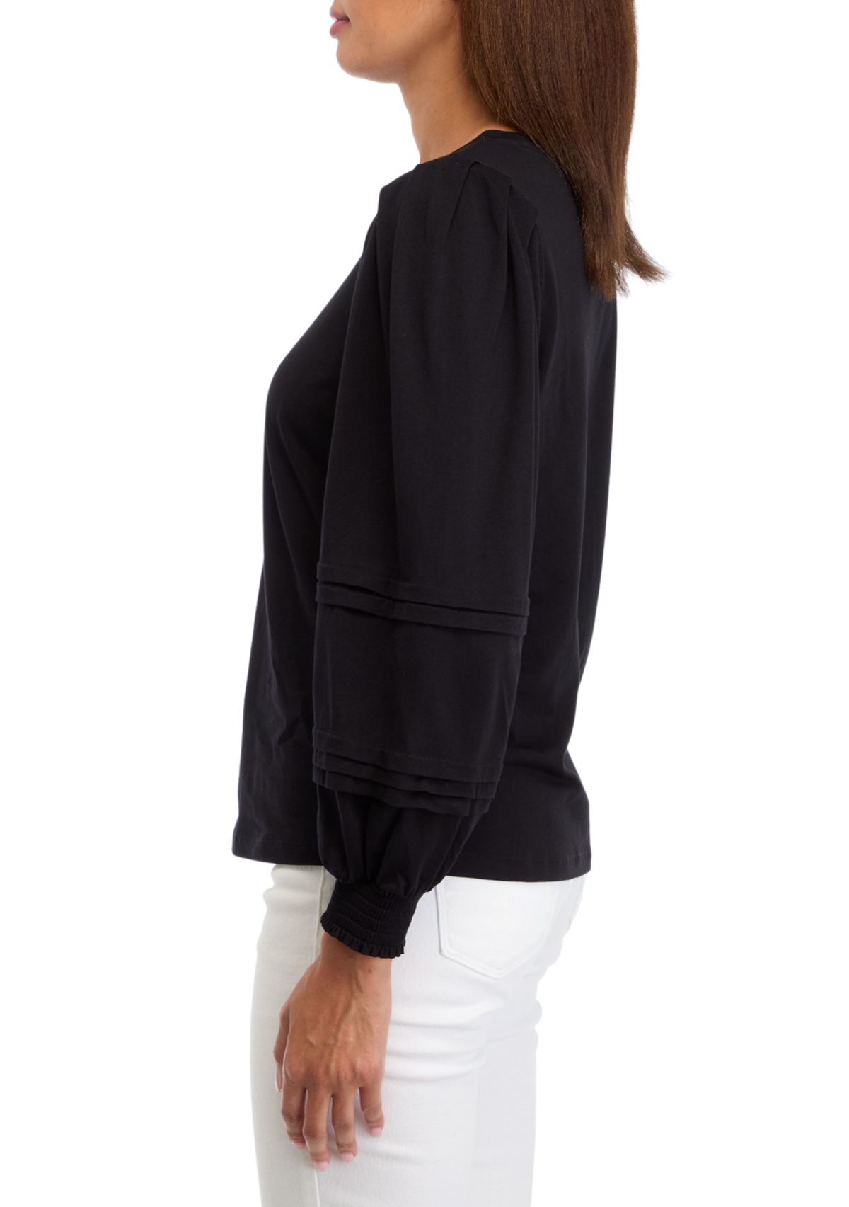 Womens Balloon Sleeve Top