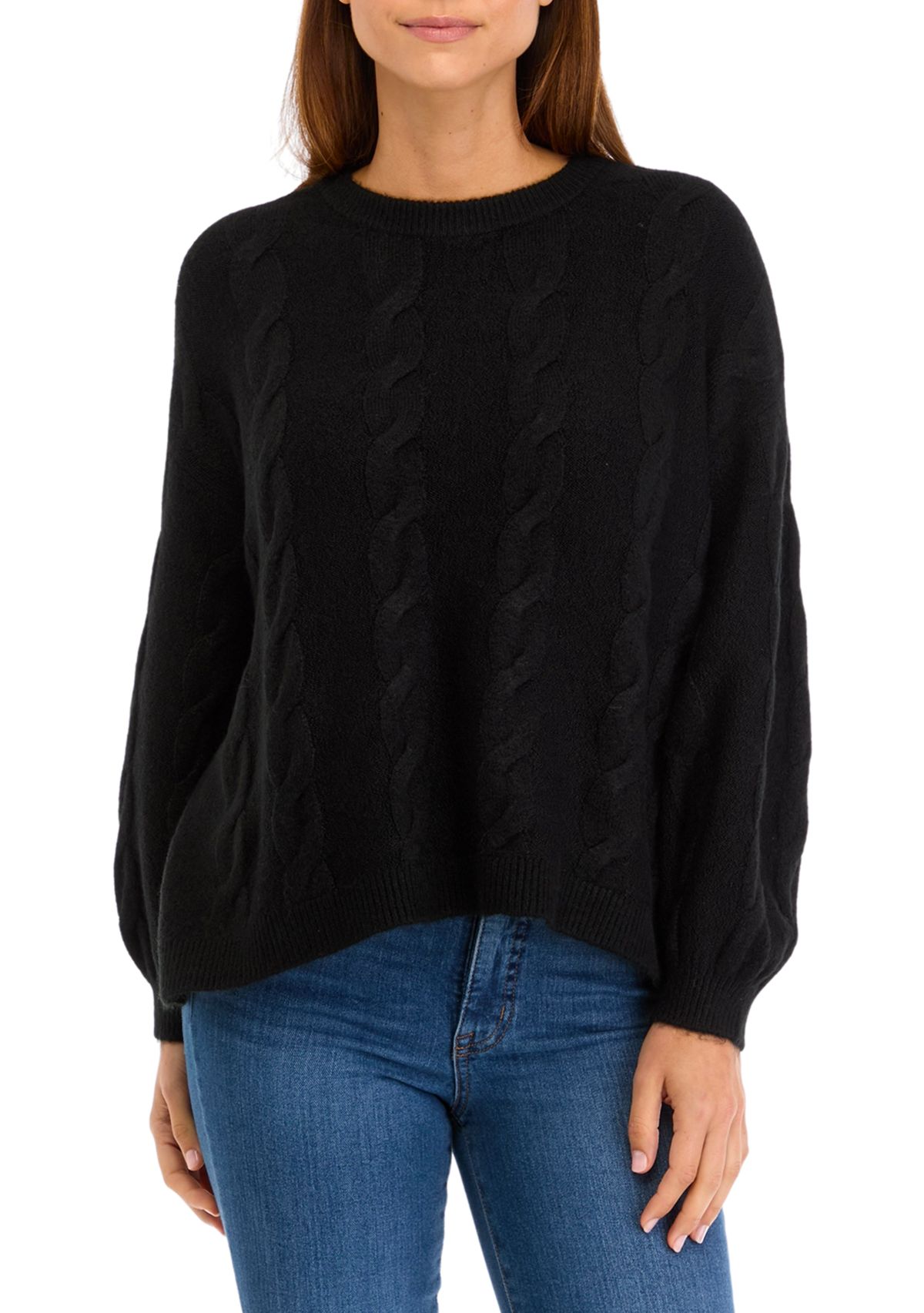 Womens Cable Knit Sweater