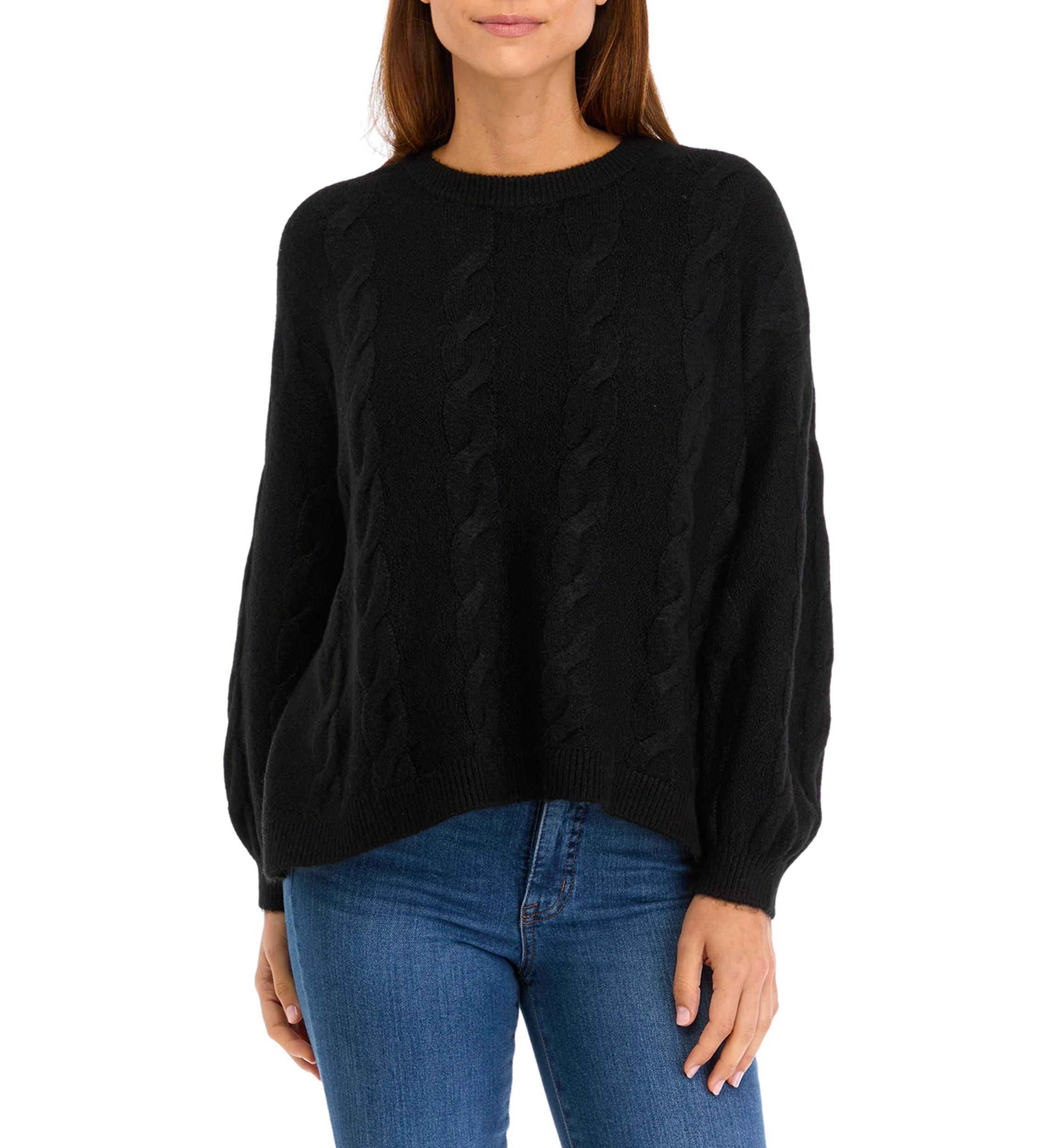Womens Cable Knit Sweater