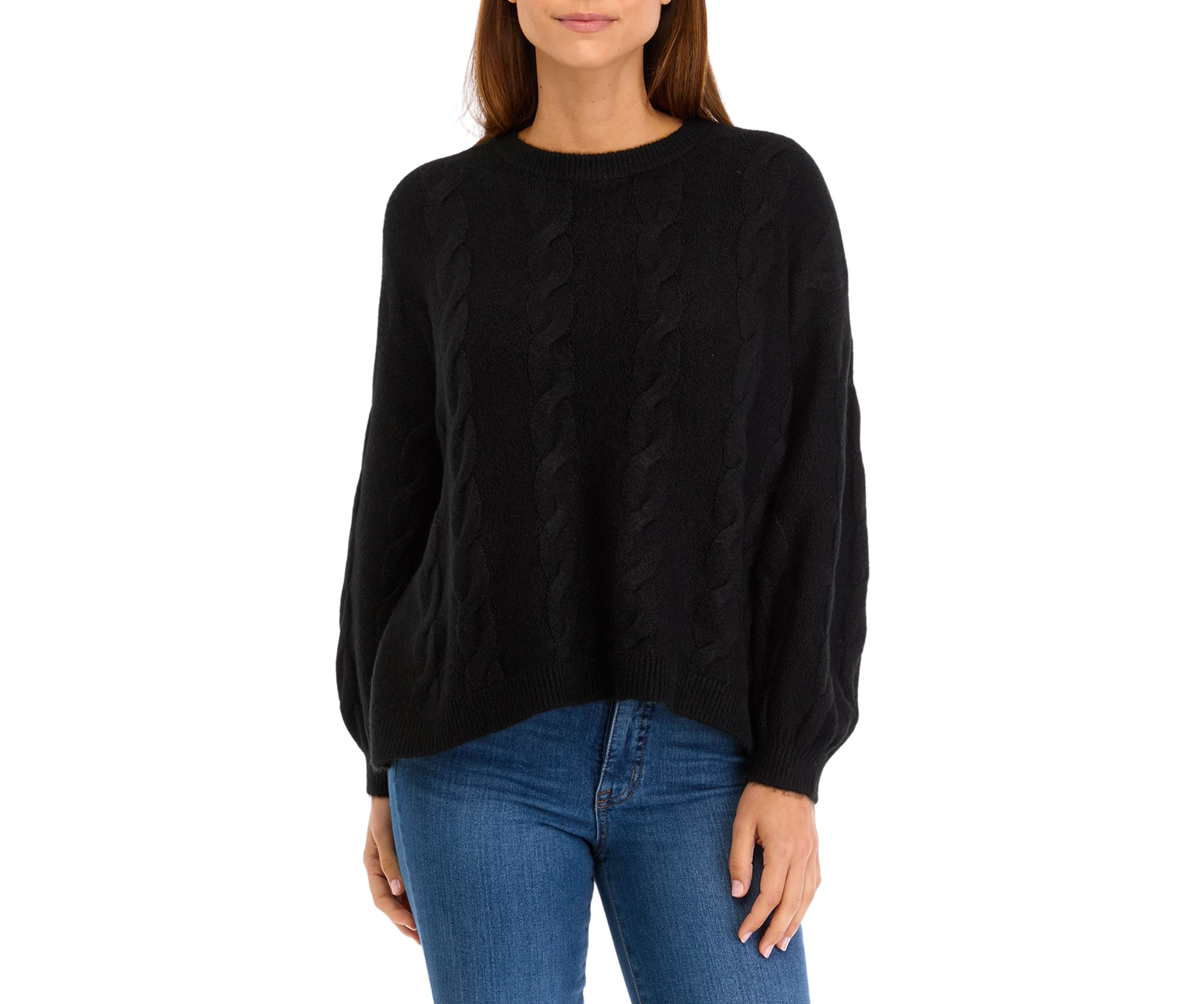 Womens Cable Knit Sweater