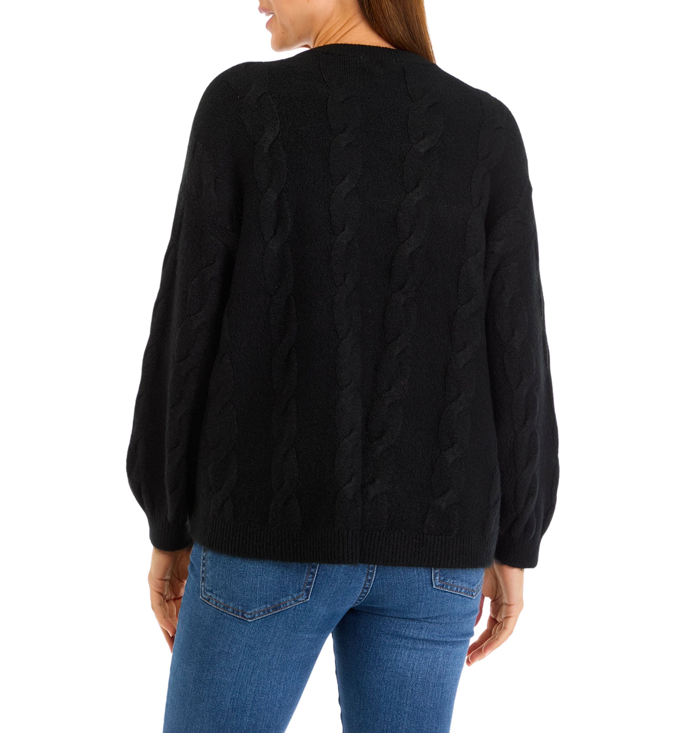 Womens Cable Knit Sweater