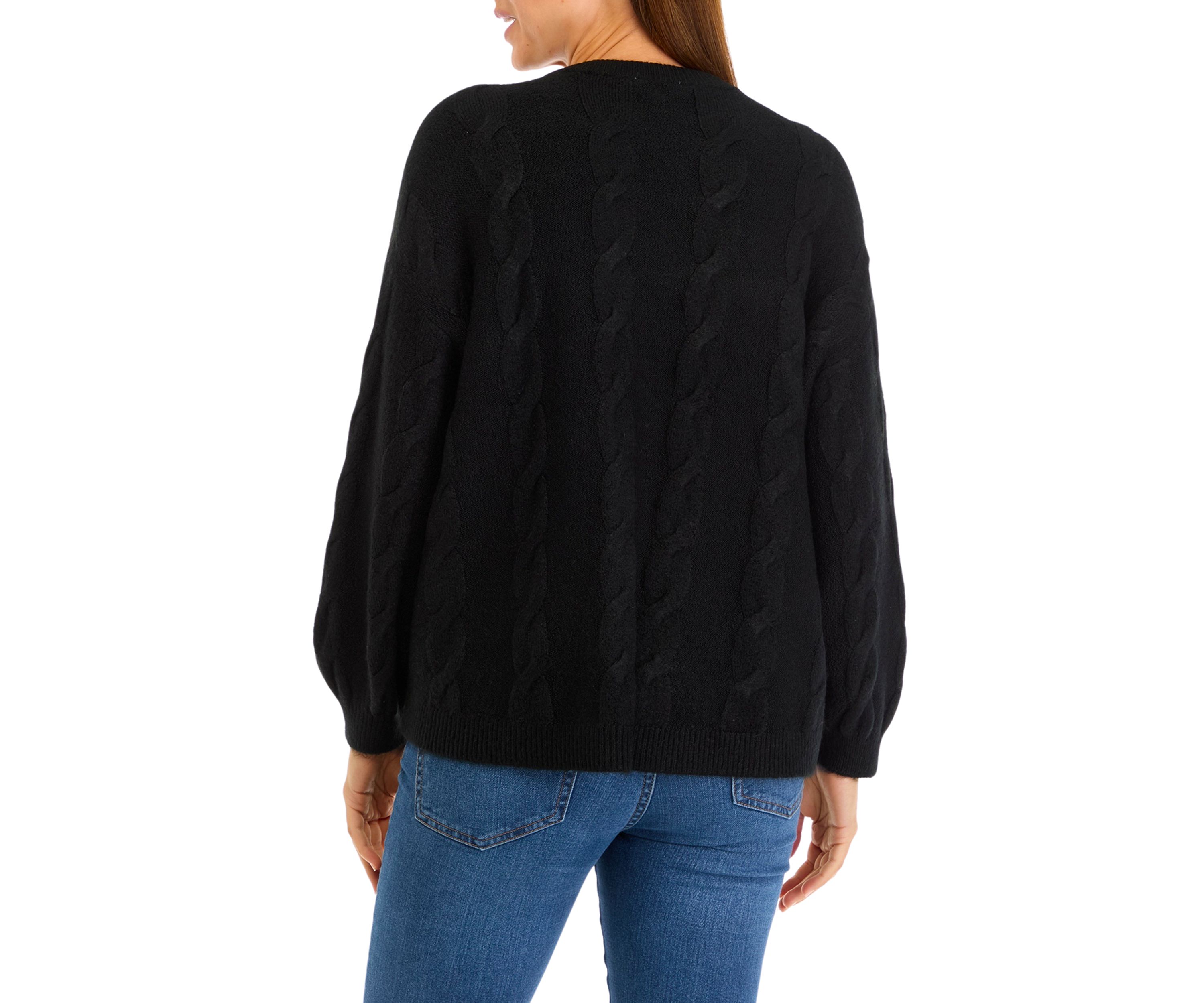 Womens Cable Knit Sweater