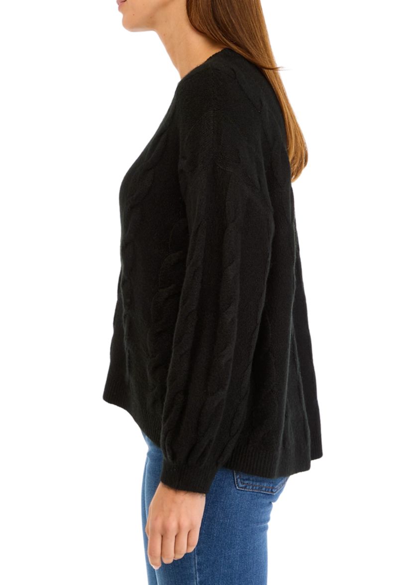 Womens Cable Knit Sweater