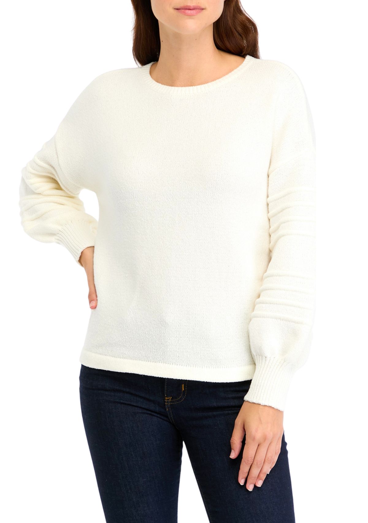 Womens Solid Sweater