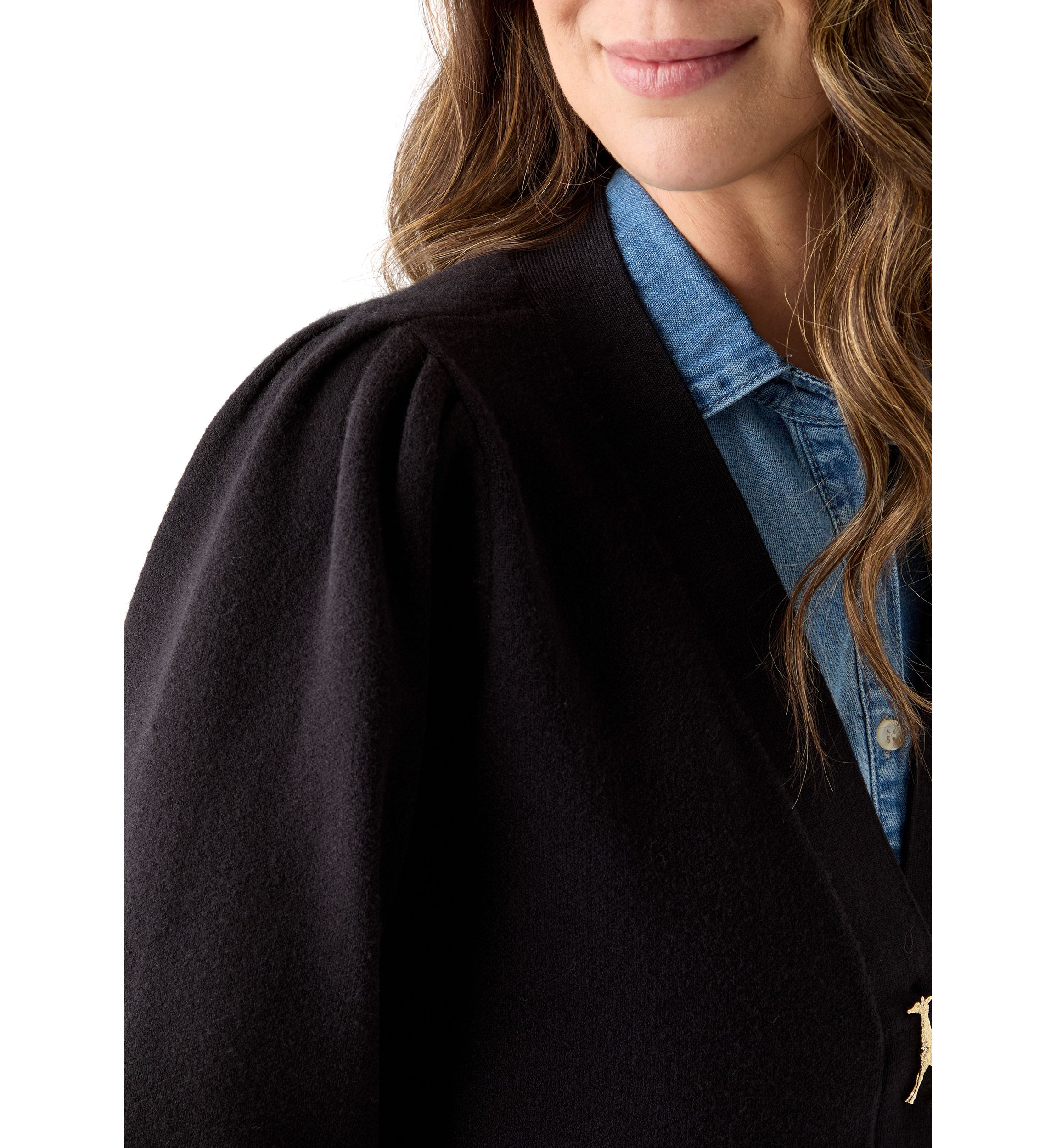 Womens V-Neck Cardigan