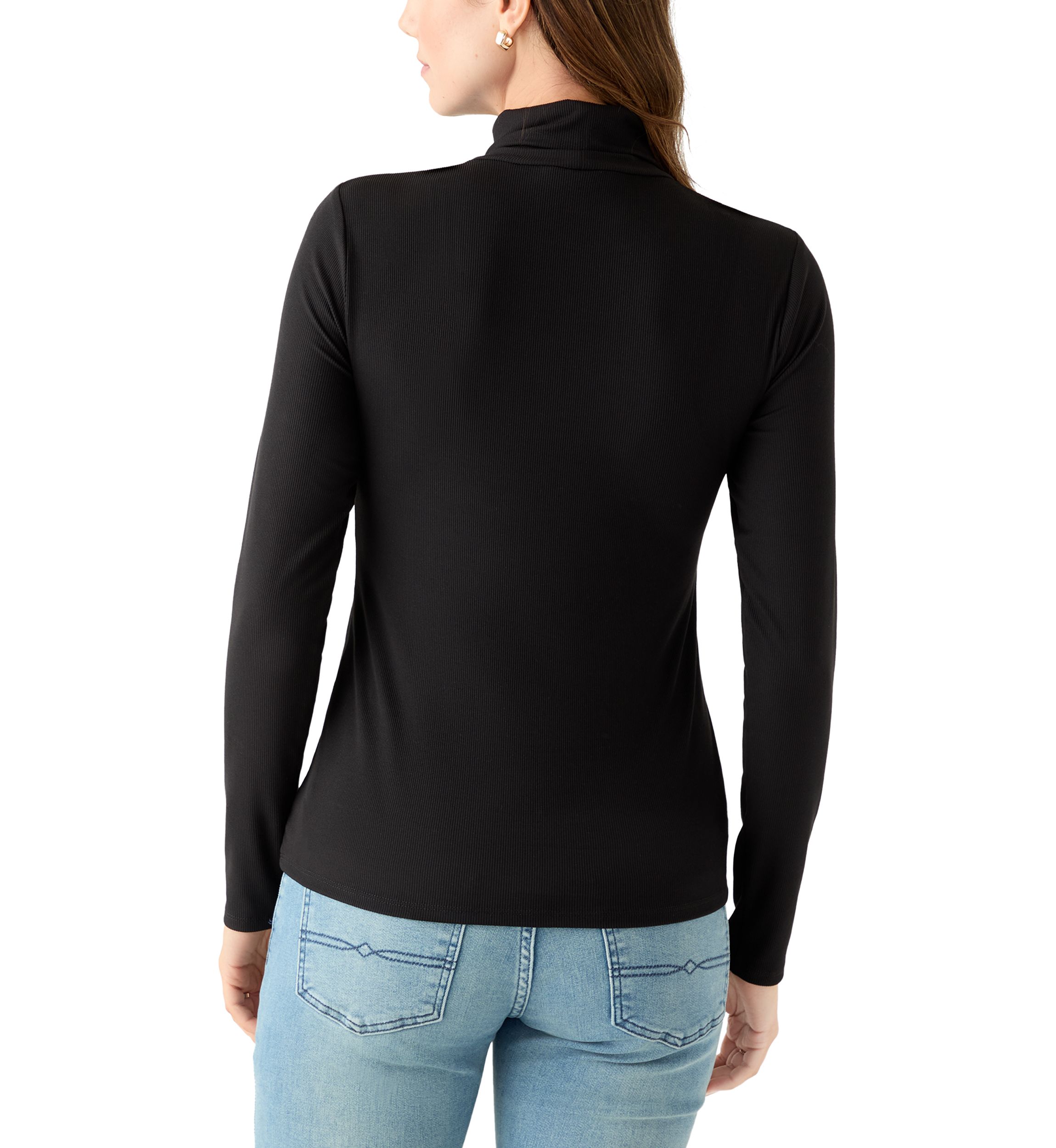 Womens Knit Turtleneck Top