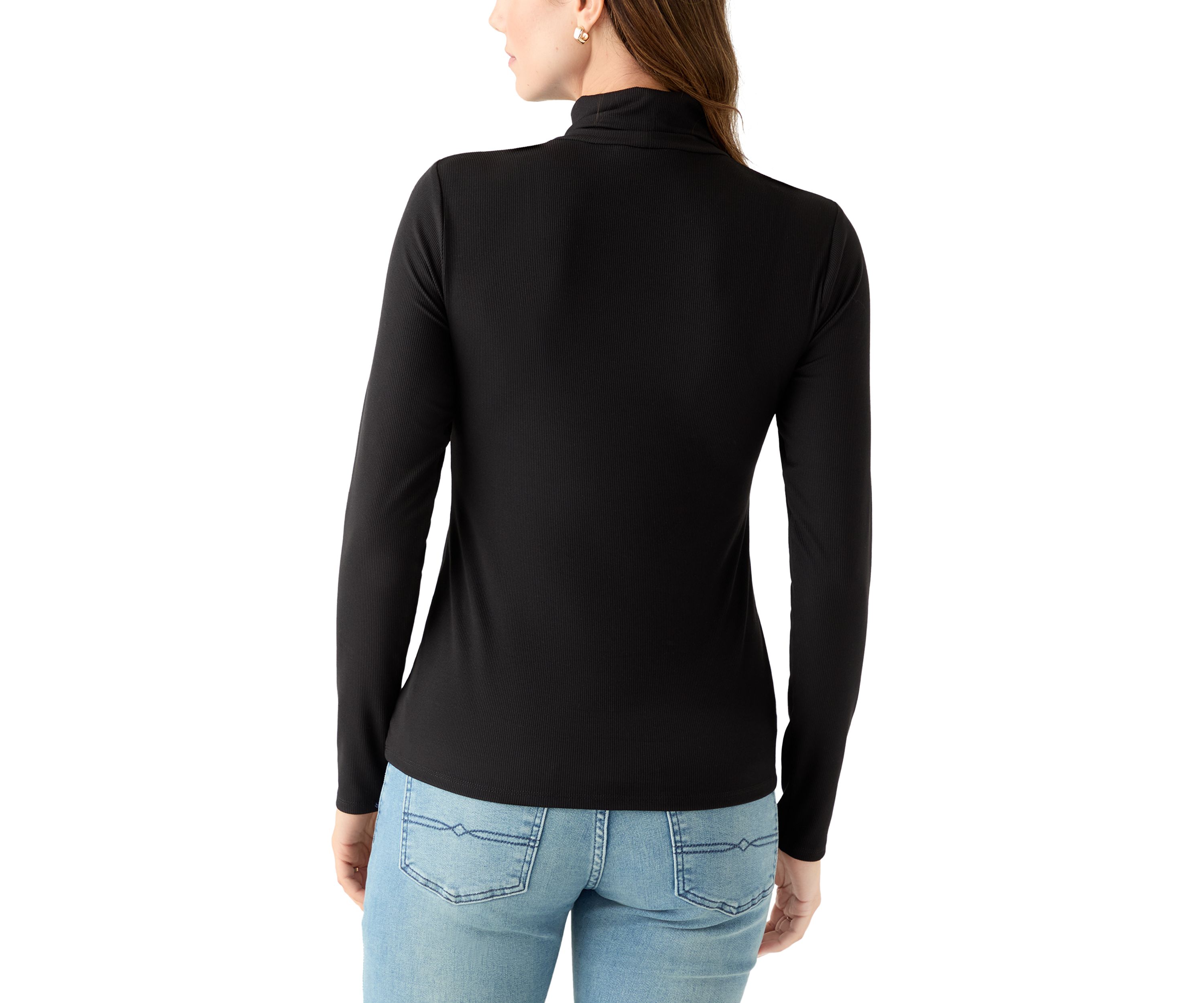 Womens Knit Turtleneck Top