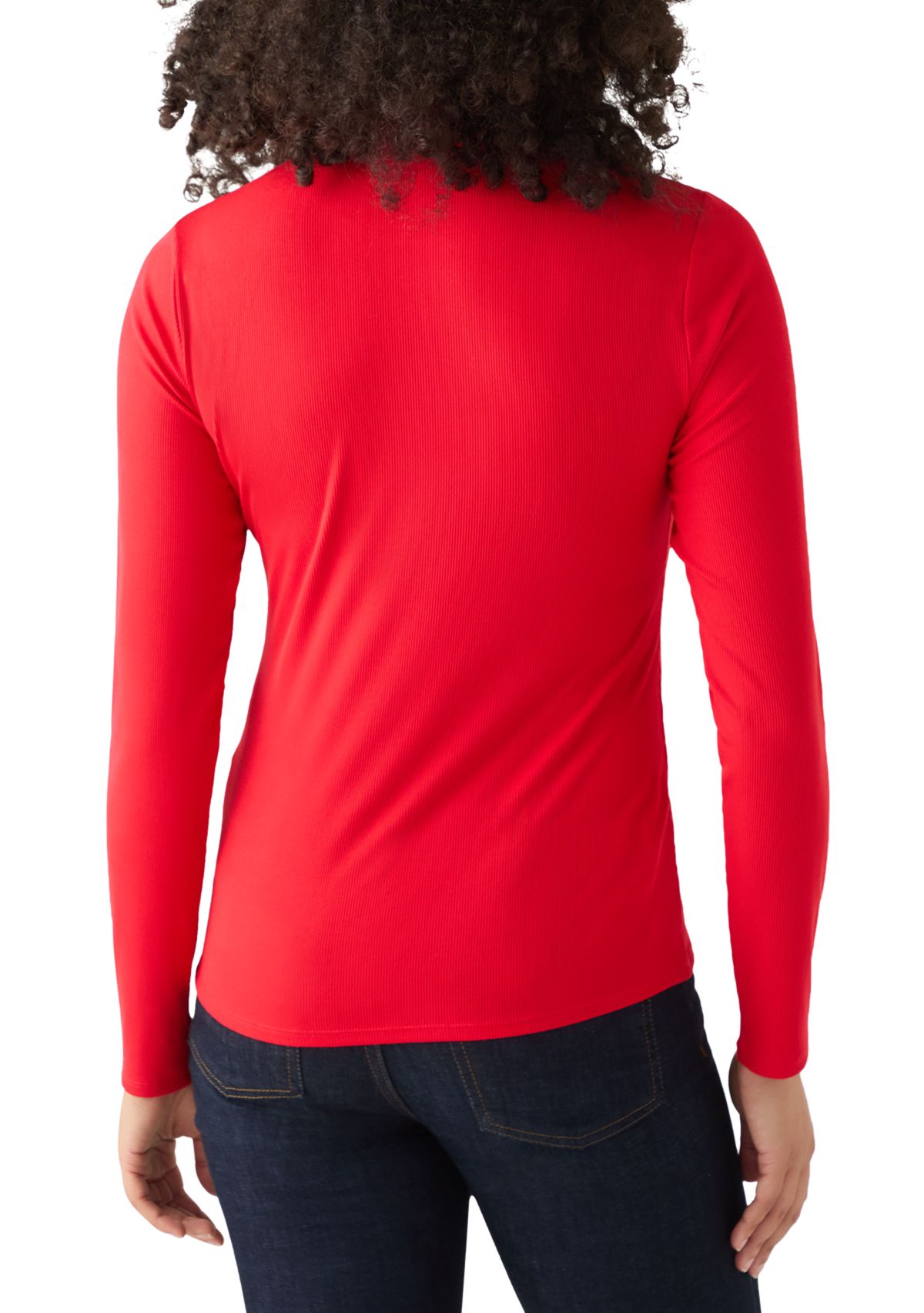 Womens Knit Turtleneck Top