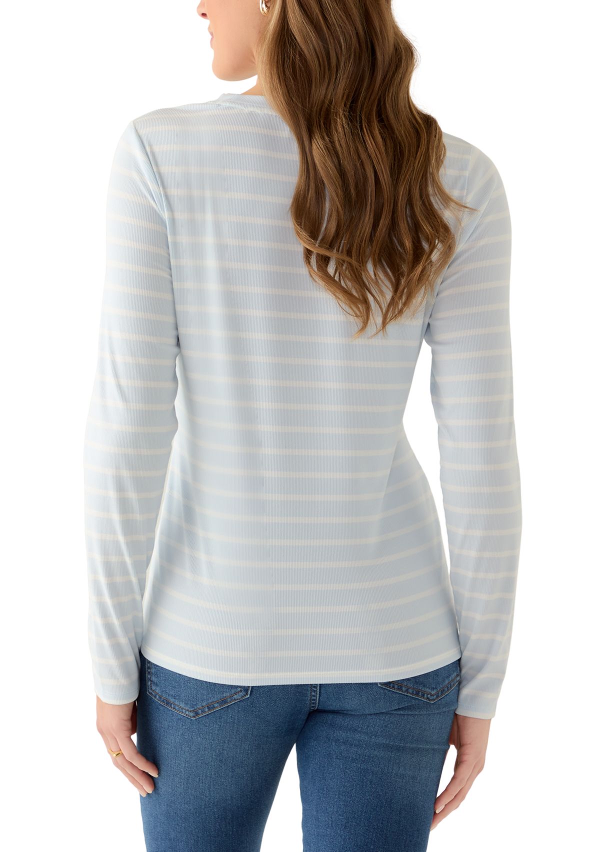 Womens Long Sleeve Crew Neck T-Shirt