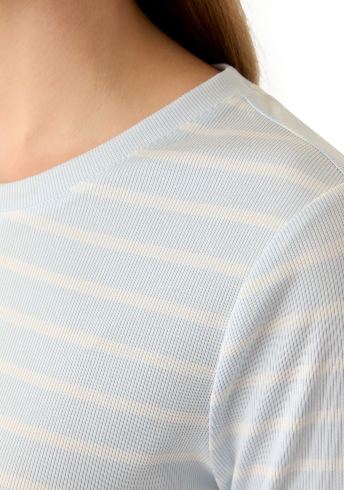 Womens Long Sleeve Crew Neck T-Shirt