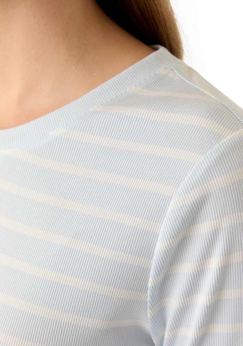 Womens Long Sleeve Crew Neck T-Shirt