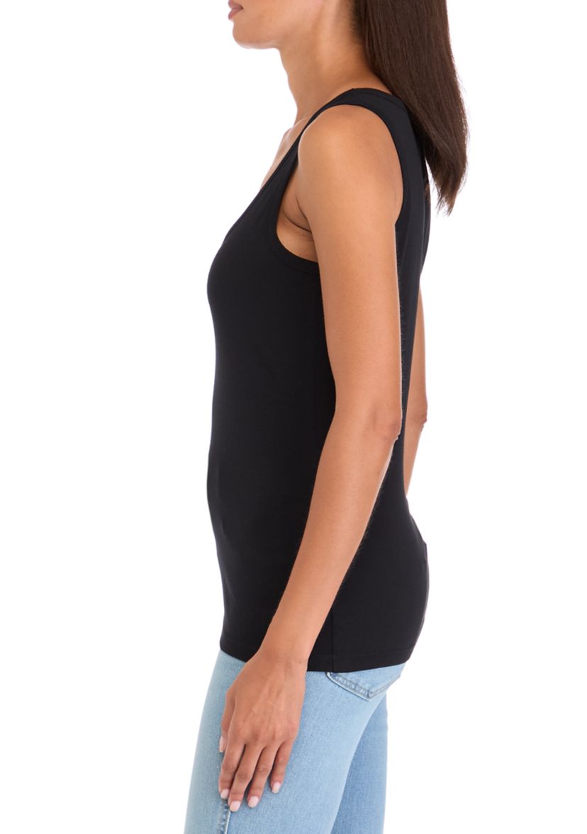 Womens Sleeveless Solid Tank Top