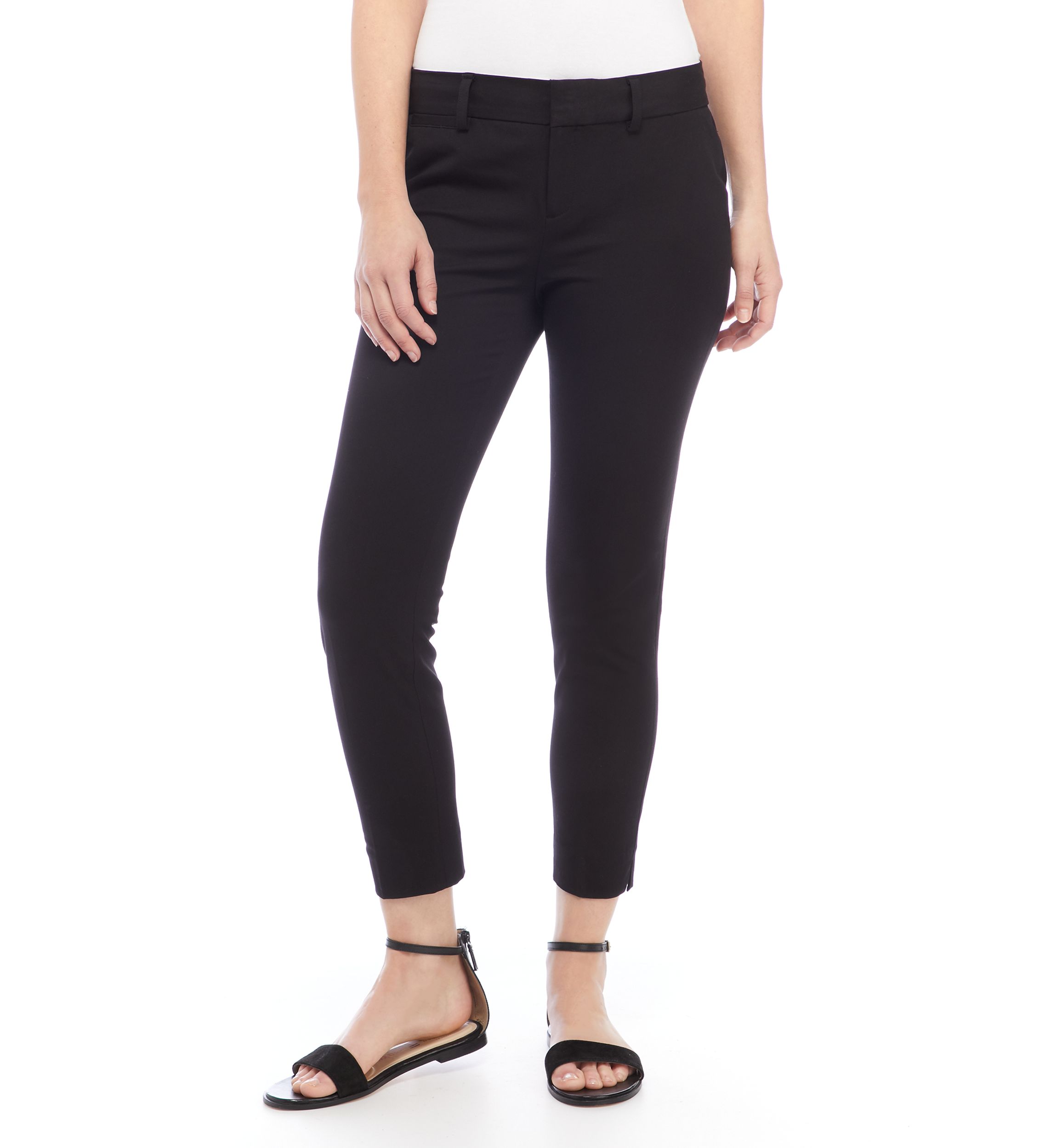 Petite Cary Bi Stretch Fly Front Pants