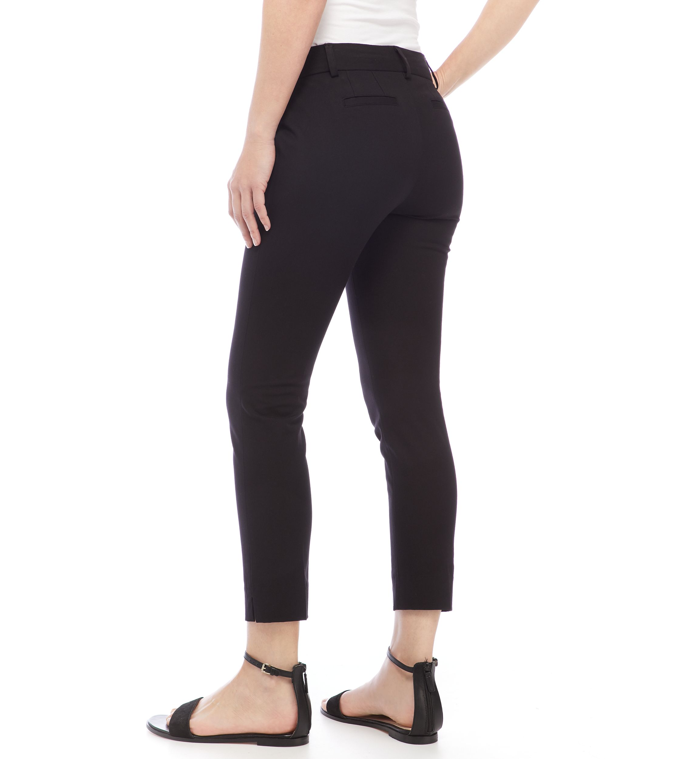 Petite Cary Bi Stretch Fly Front Pants