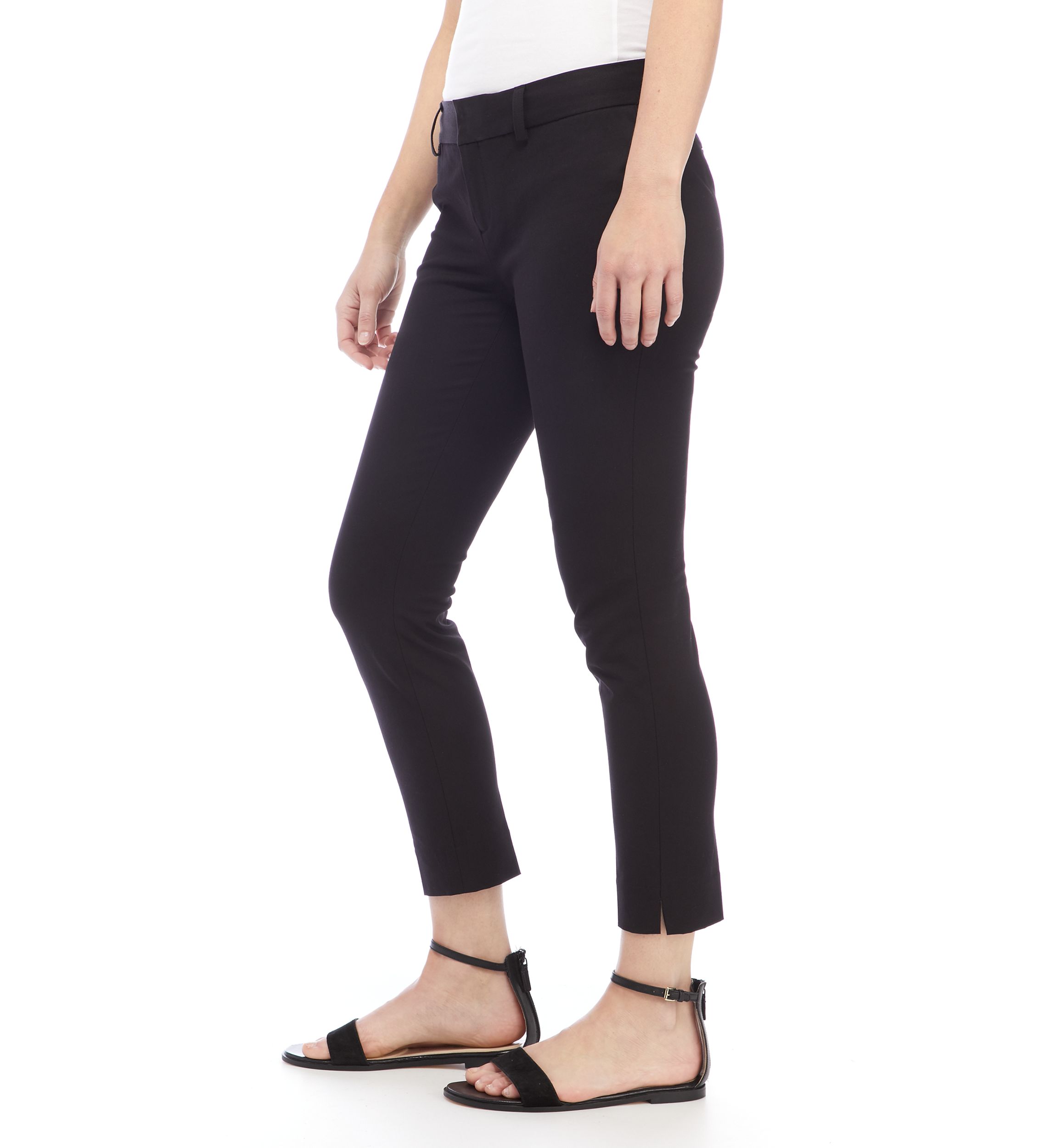 Petite Cary Bi Stretch Fly Front Pants