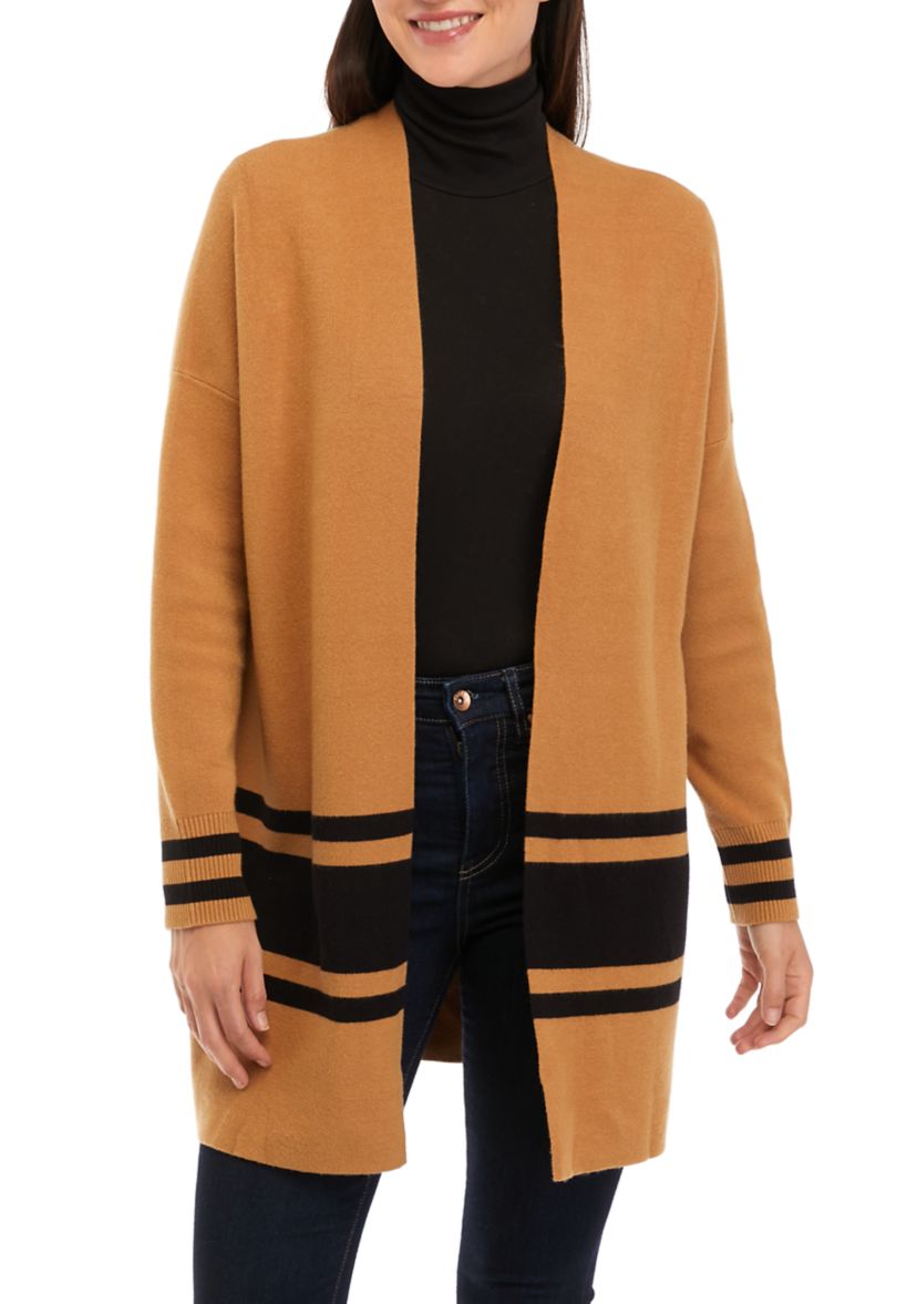 Petite Open Front Cardigan