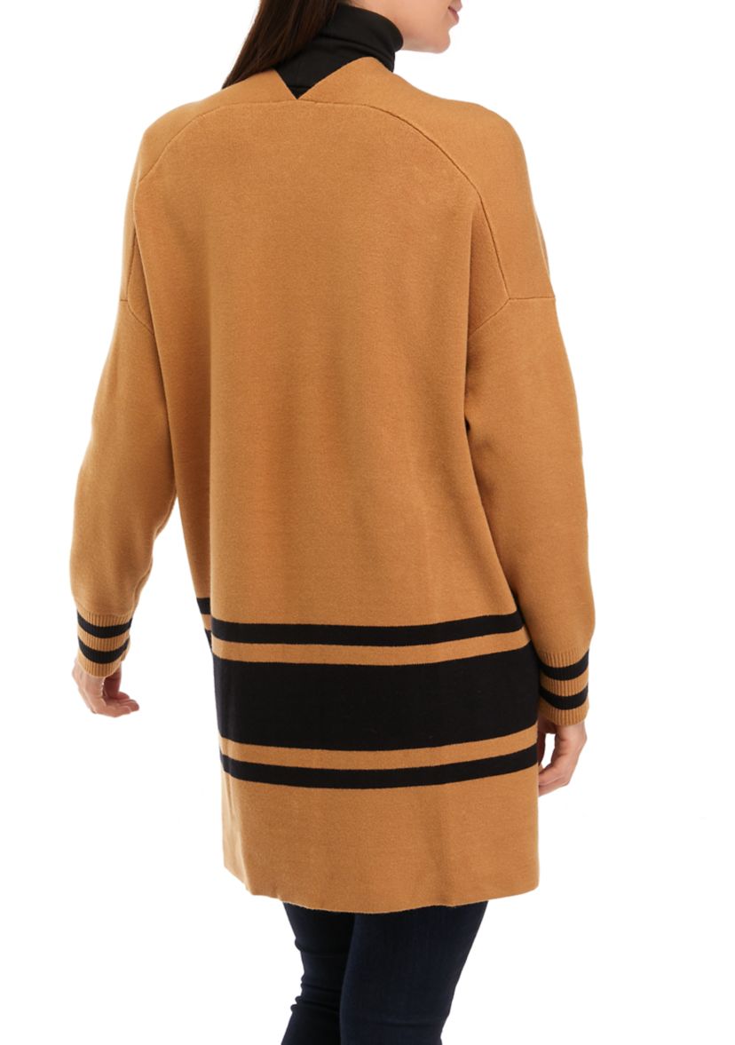 Petite Open Front Cardigan