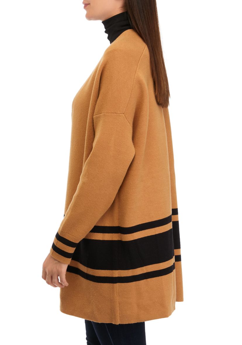 Petite Open Front Cardigan