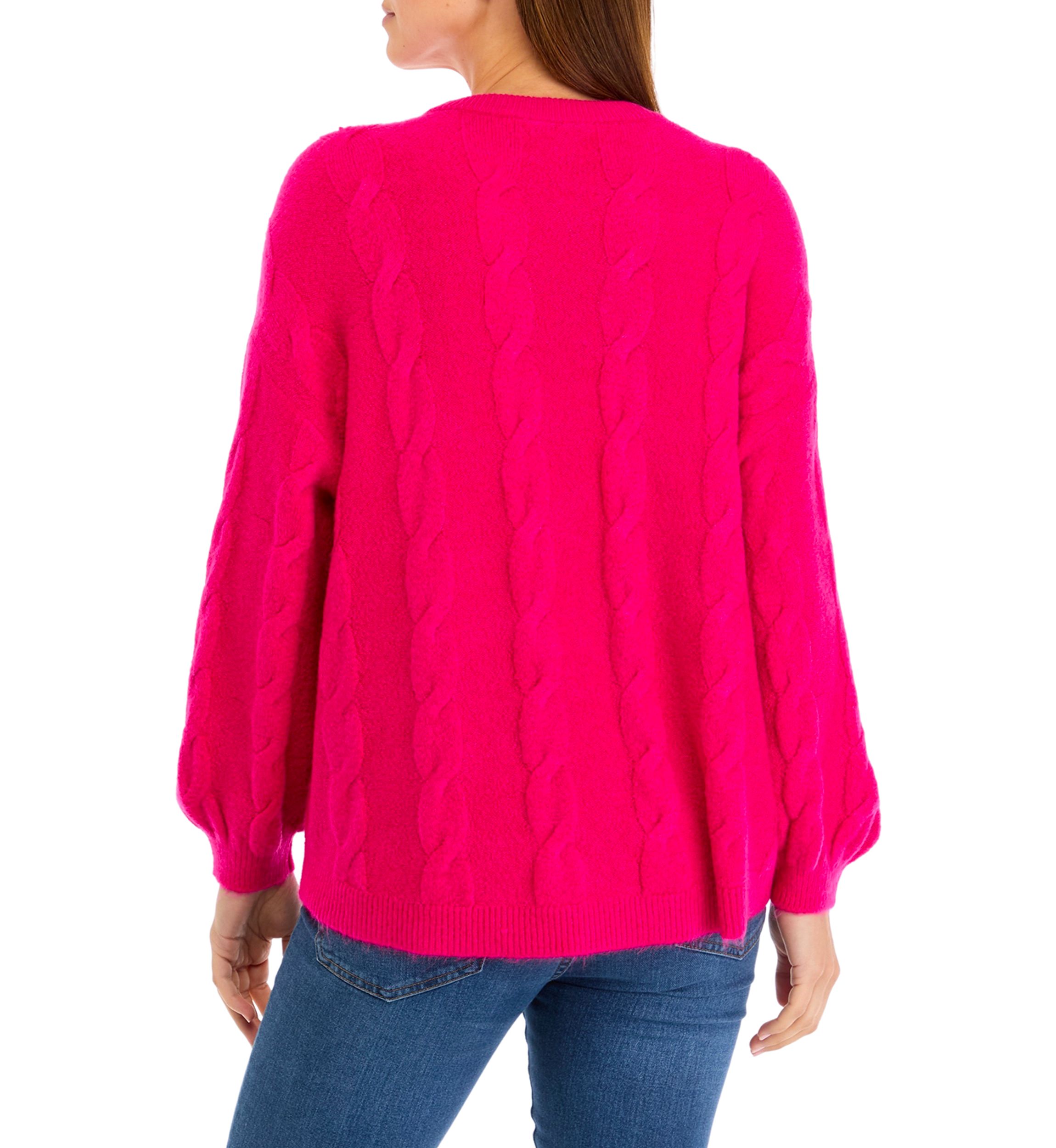 Petite Cable Knit Sweater