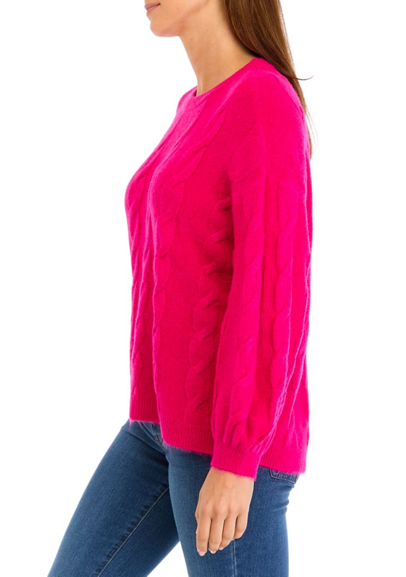 Petite Cable Knit Sweater