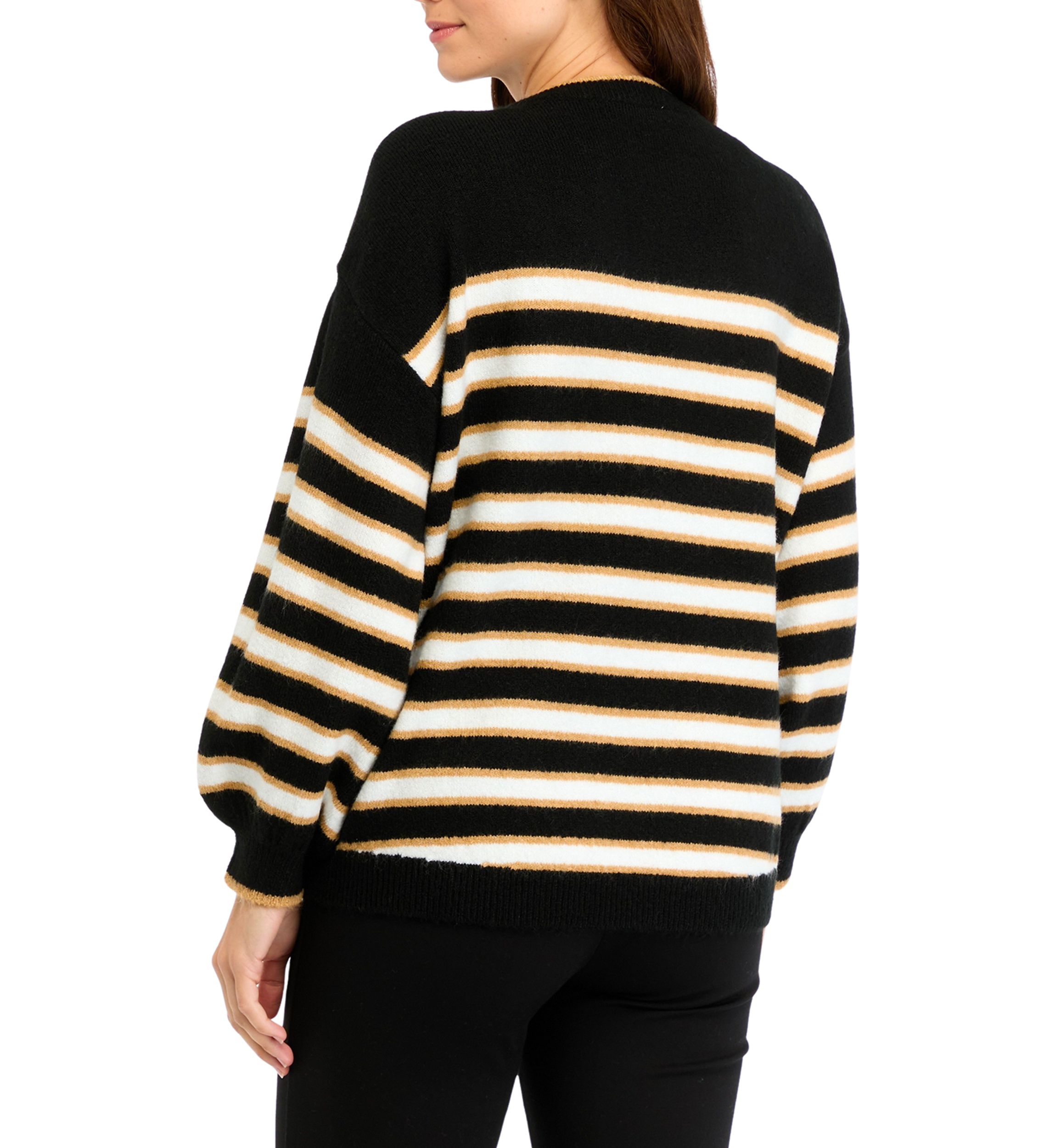 Petite Cable Knit Crew Neck Sweater