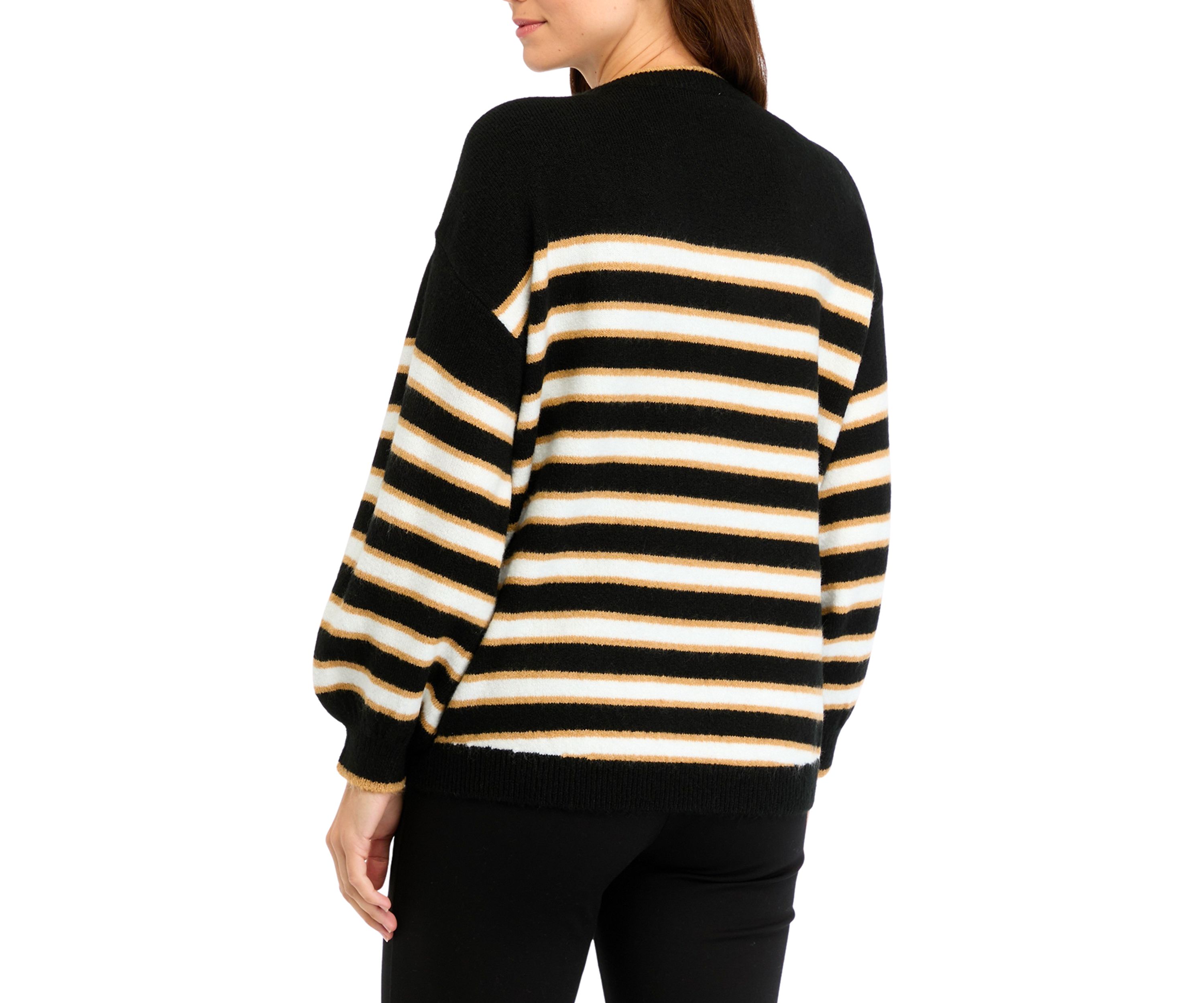 Petite Cable Knit Crew Neck Sweater