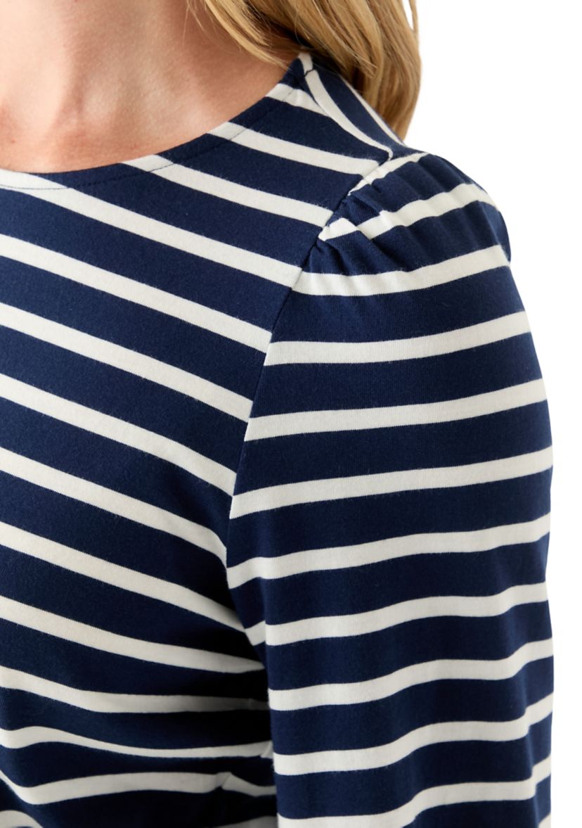 Petite 3/4 Puff Sleeve Top