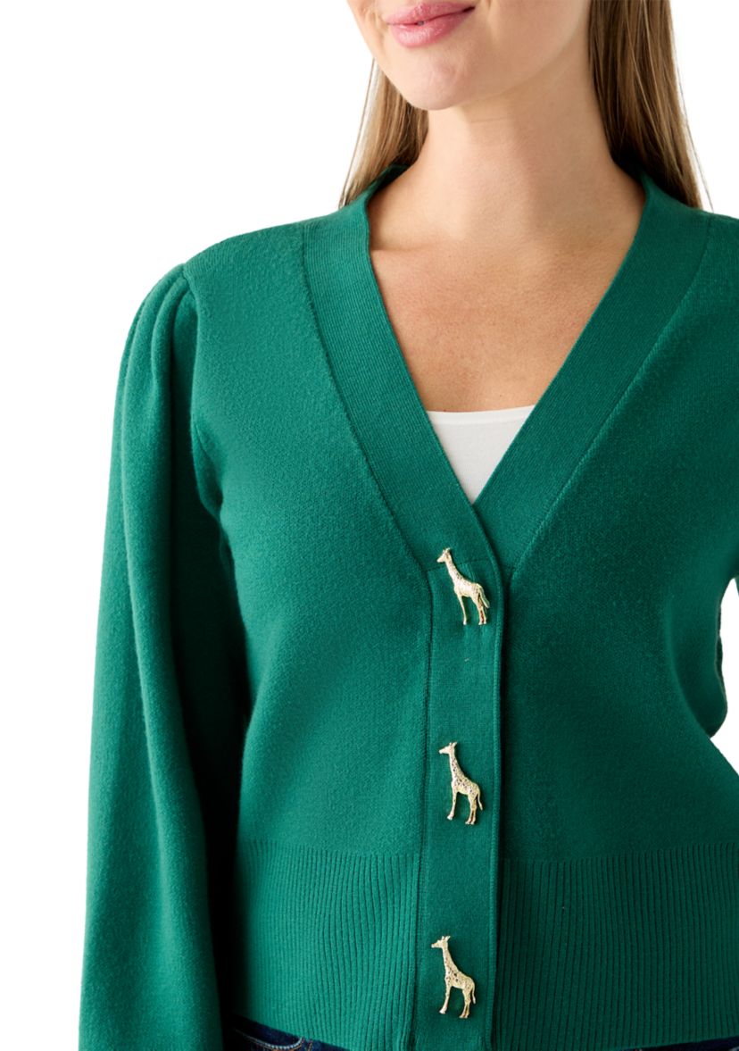 Petite V-Neck Cardigan