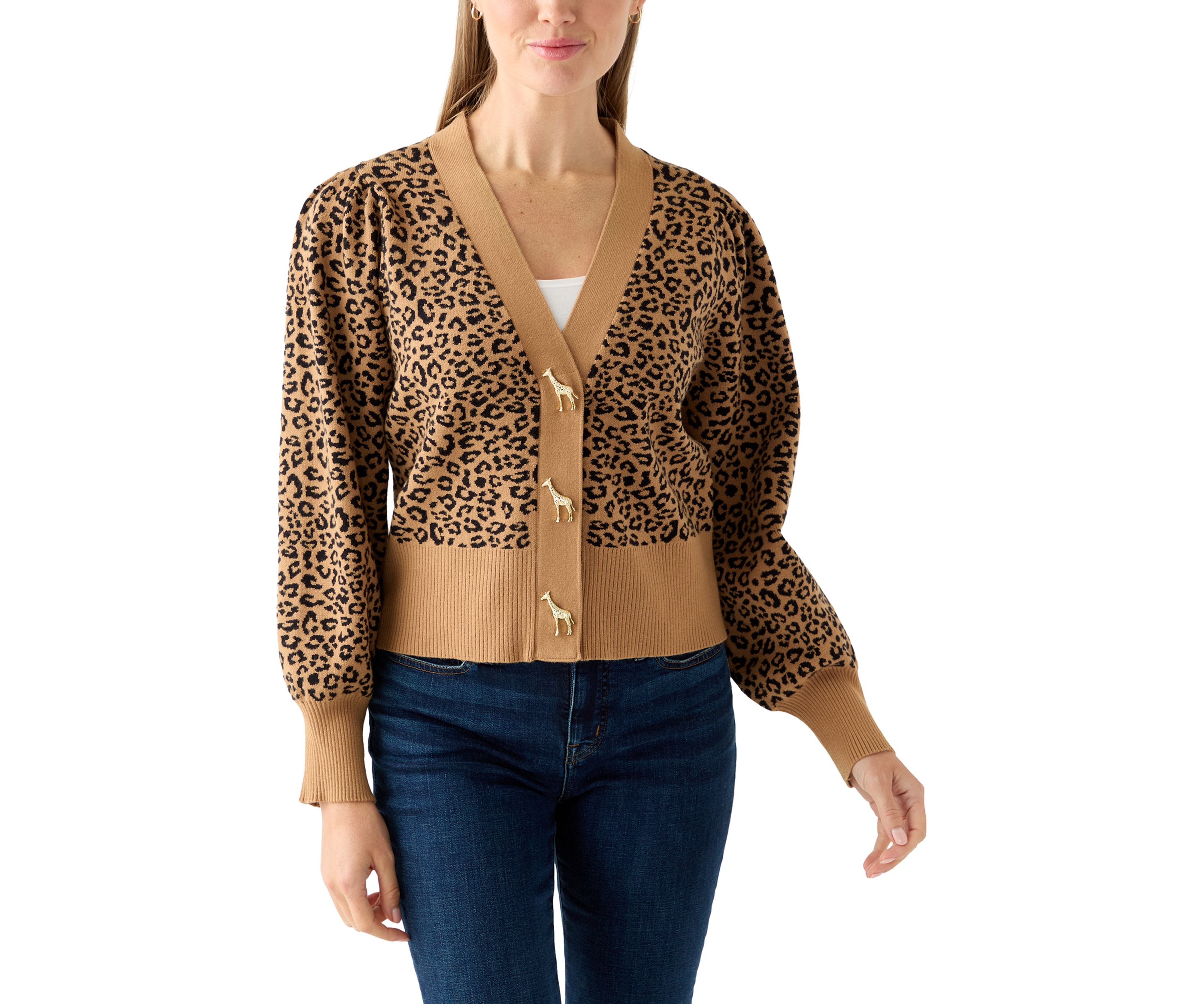 Petite V-Neck Cardigan