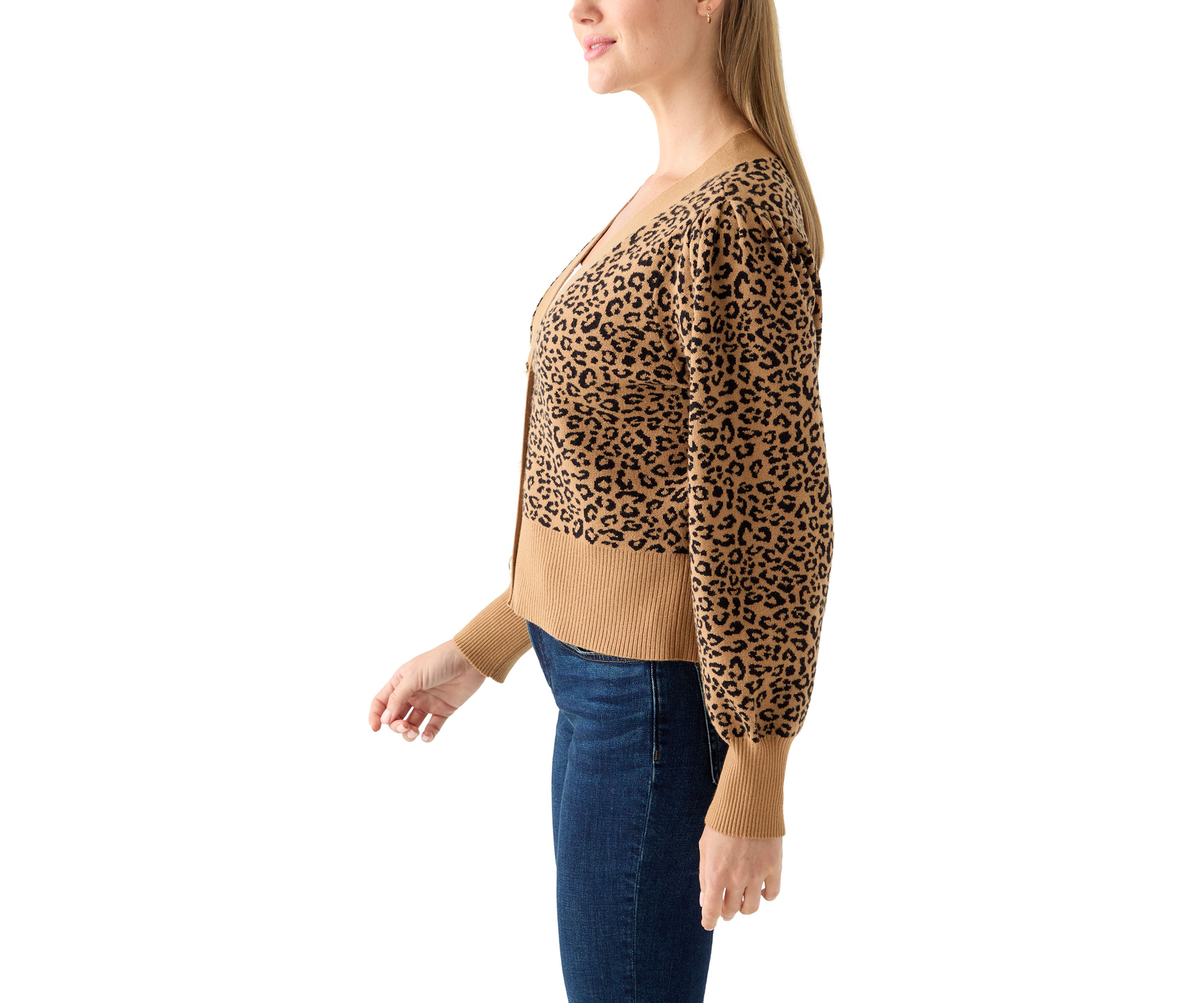 Petite V-Neck Cardigan