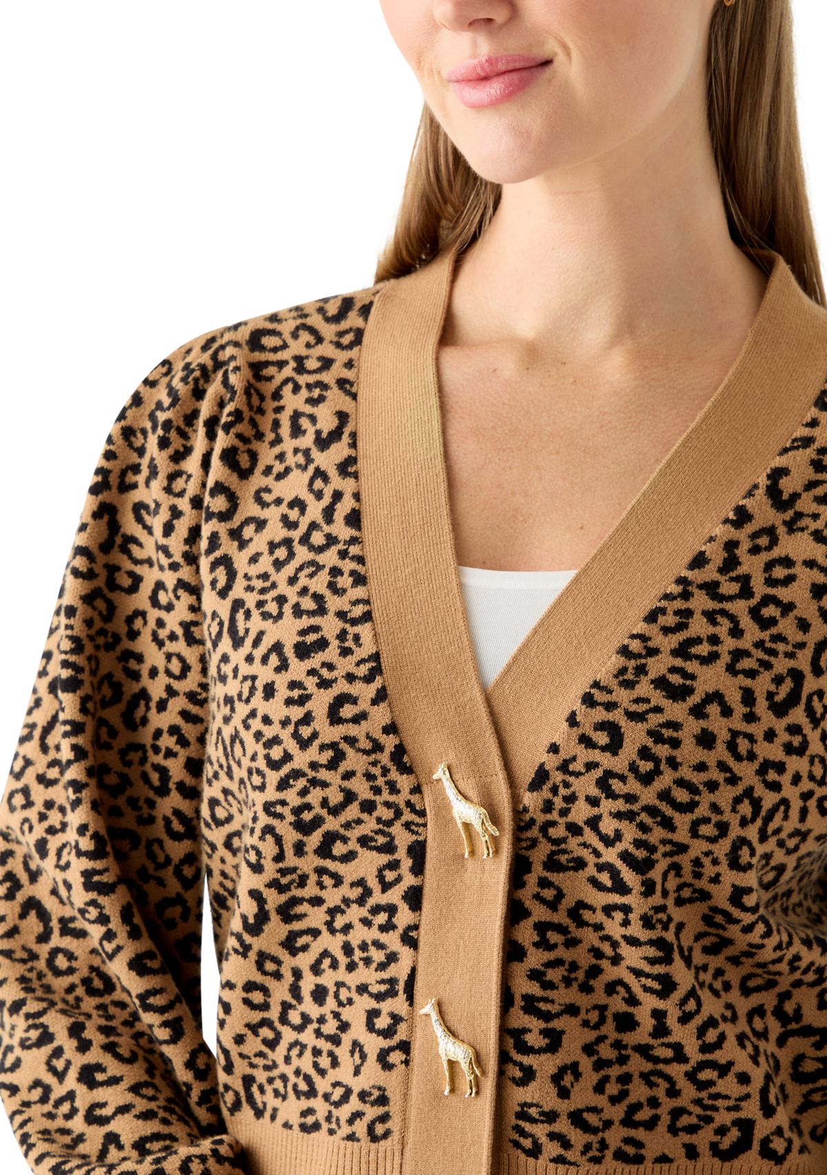 Petite V-Neck Cardigan