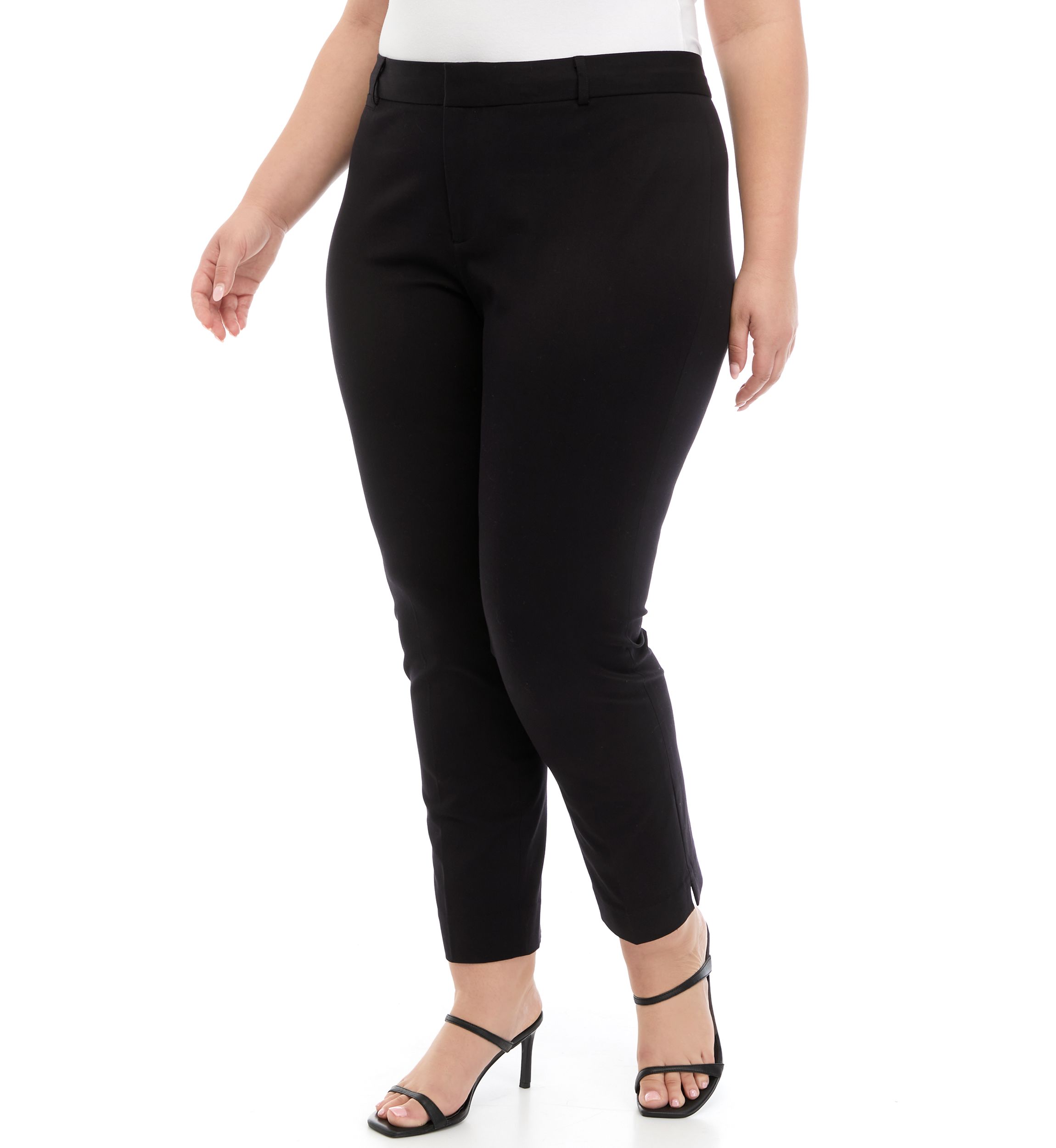 Plus Size Cary Flat Front Bi-Stretch Pants