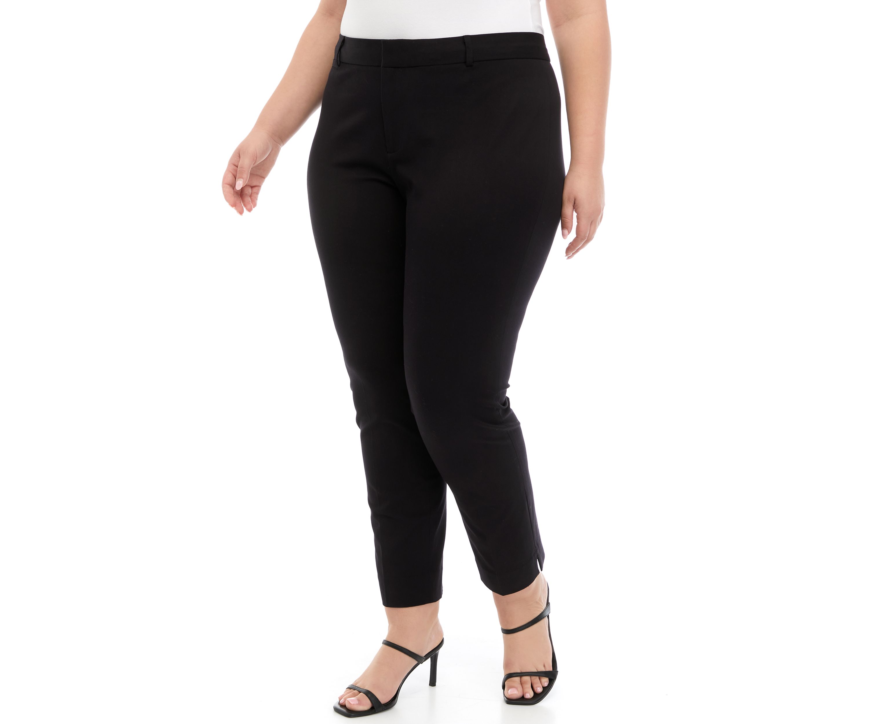 Plus Size Cary Flat Front Bi-Stretch Pants