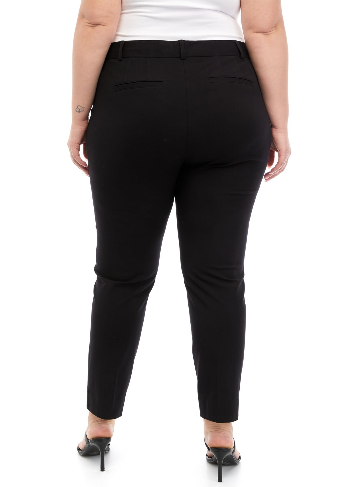 Plus Size Cary Flat Front Bi-Stretch Pants